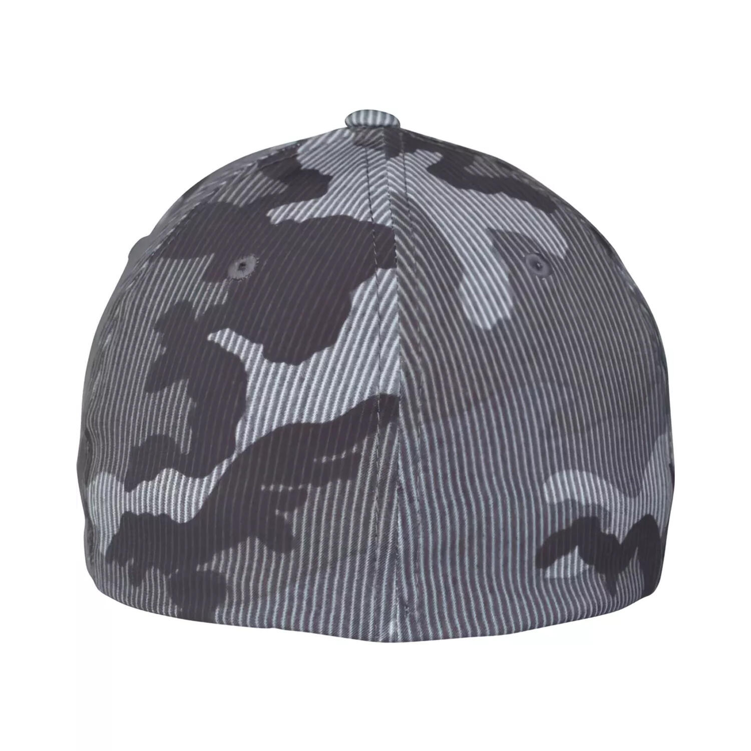 Cappellino Da Baseball Strisce Camo Flexfit Mimetico Scuro 2/3