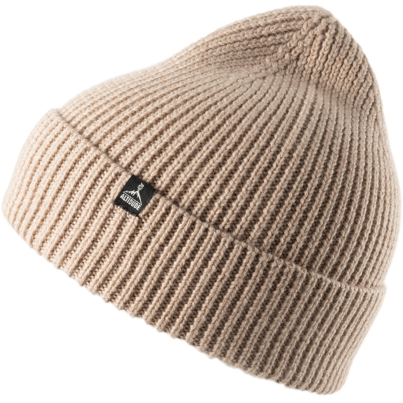 ALTIDUDE Wintermuts Stevige ribgebreide muts unisex beanie 100% merinowol