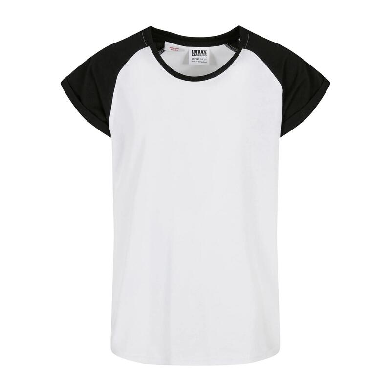 Tshirt Fille (Blanc / Noir)