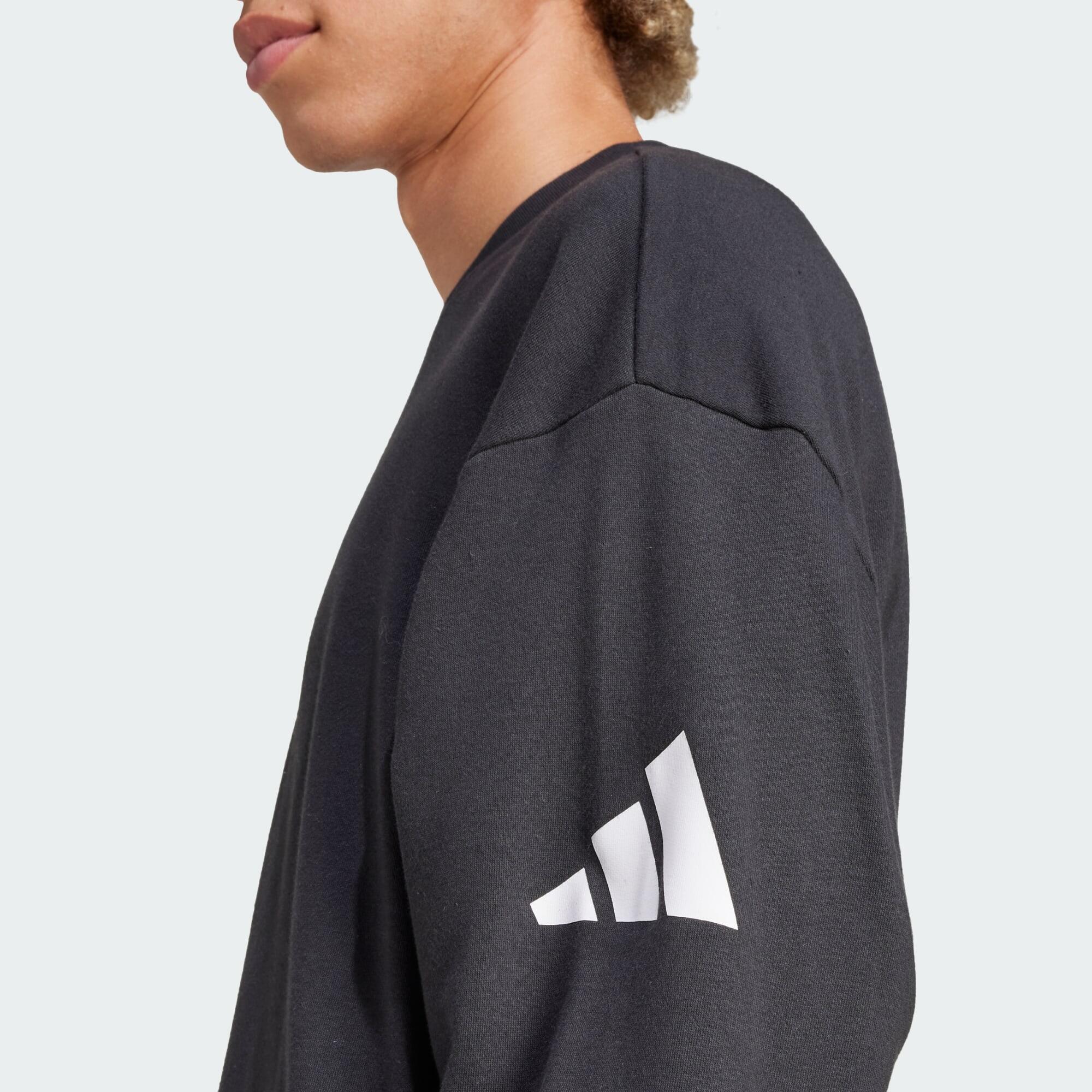 Felpa Essentials Loose Fit 3 Bar Logo 5/6