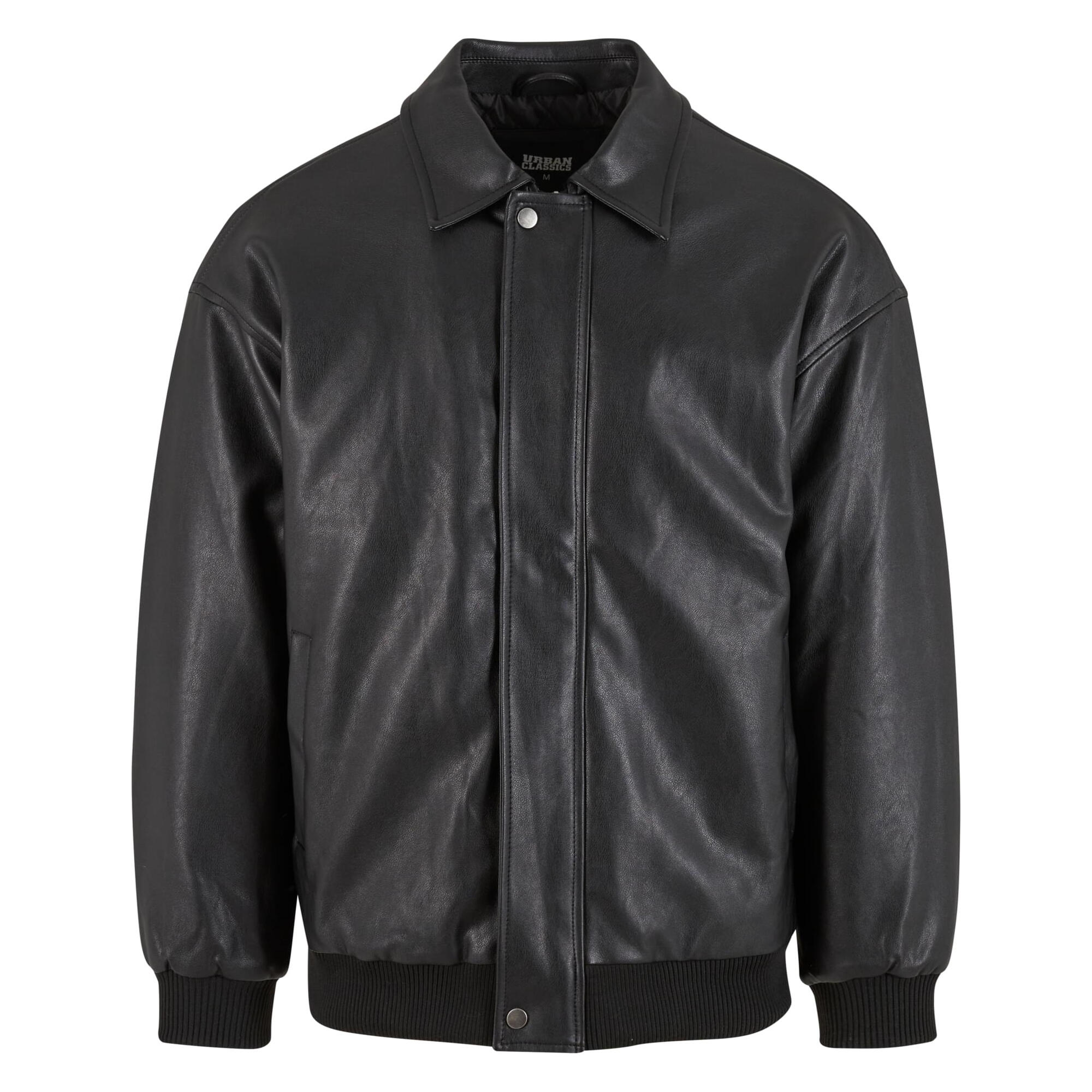 【新品未使用】LOHEN★ CUT OFF CHINO BLOUSON Mens Synthetic Leather Blouson Jacket (Black) | Decathlon