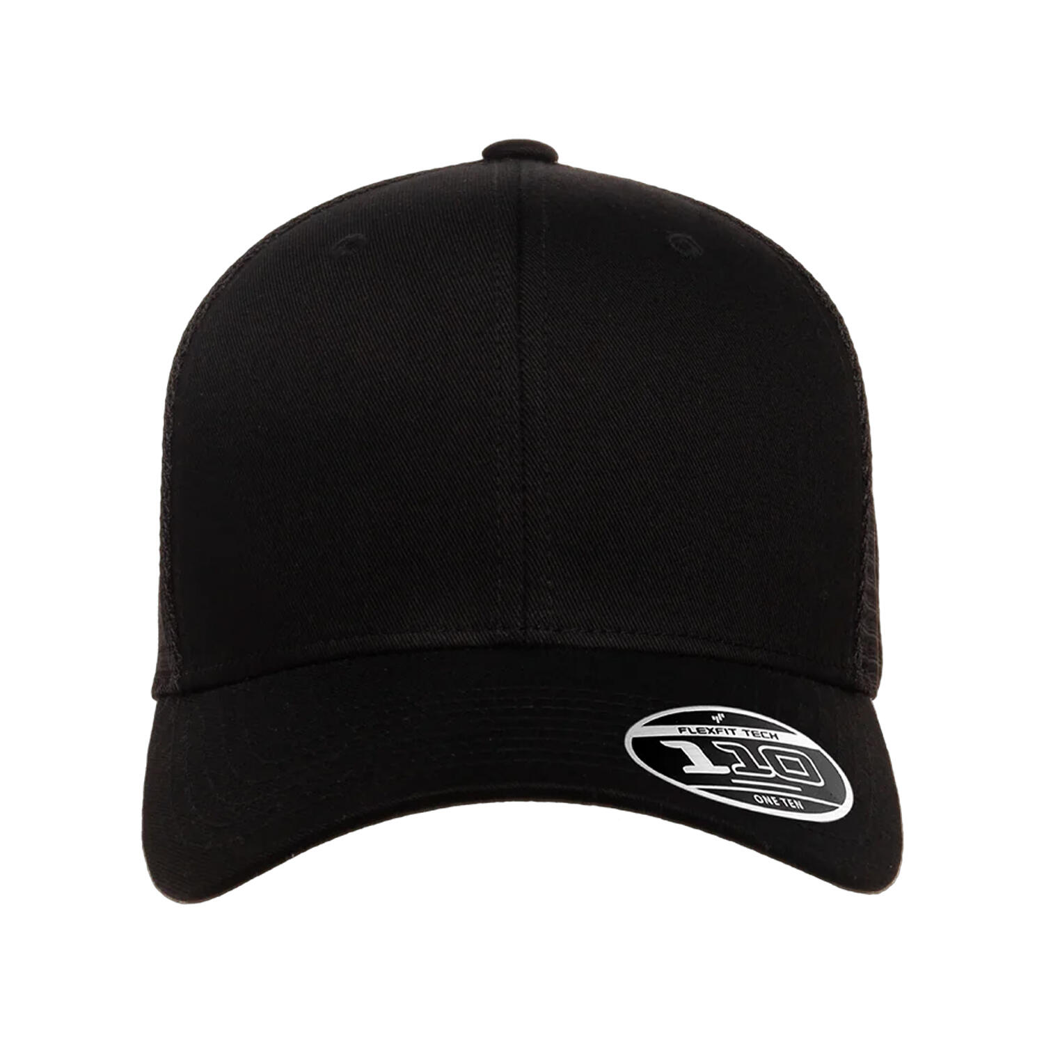 Cappellino Da Camionista Flexfit 110 Nero 3/3