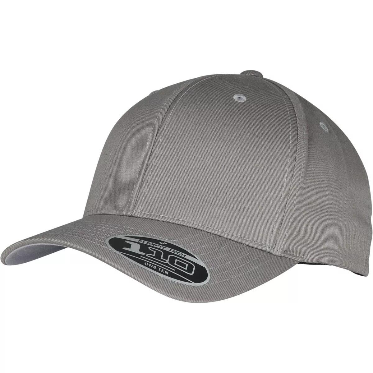 Wooly Combed Adjustable Strap Baseball Cap (Grey) 4/4