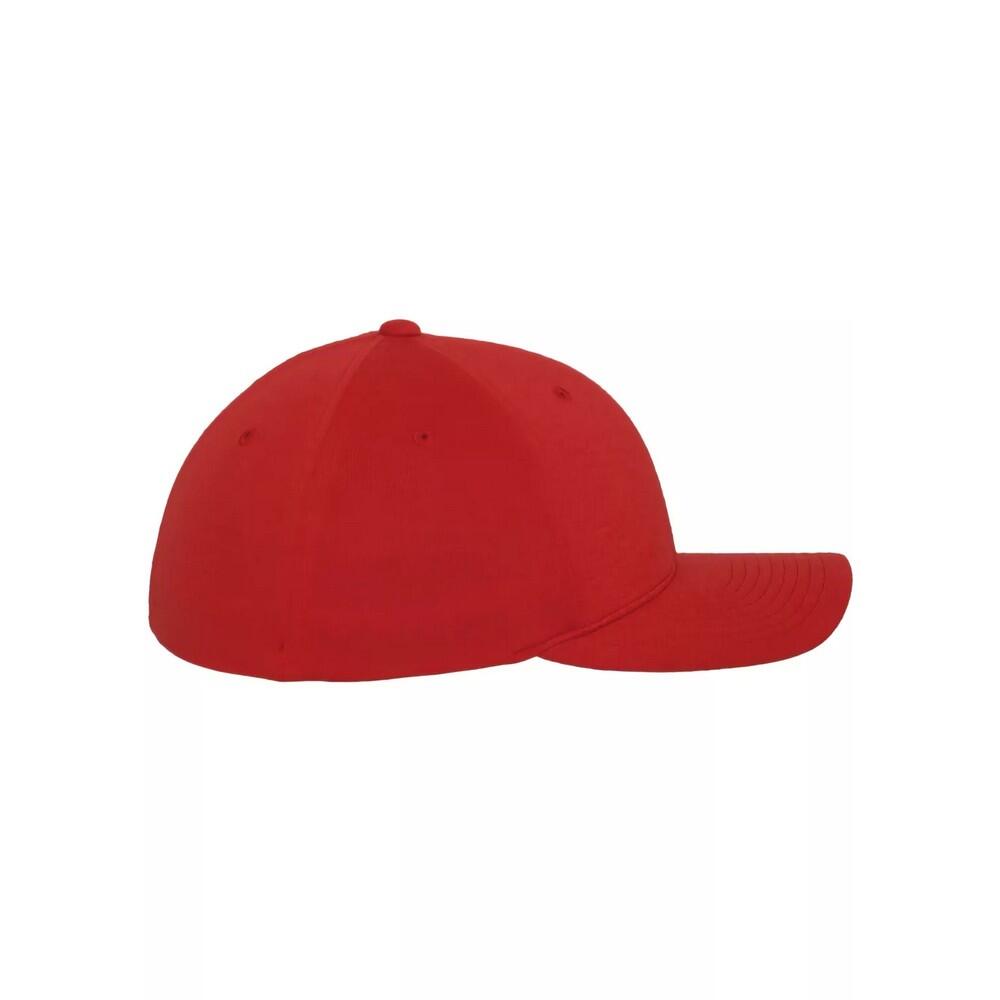 Boné de basebol Double Jersey (Vermelho) 4/4