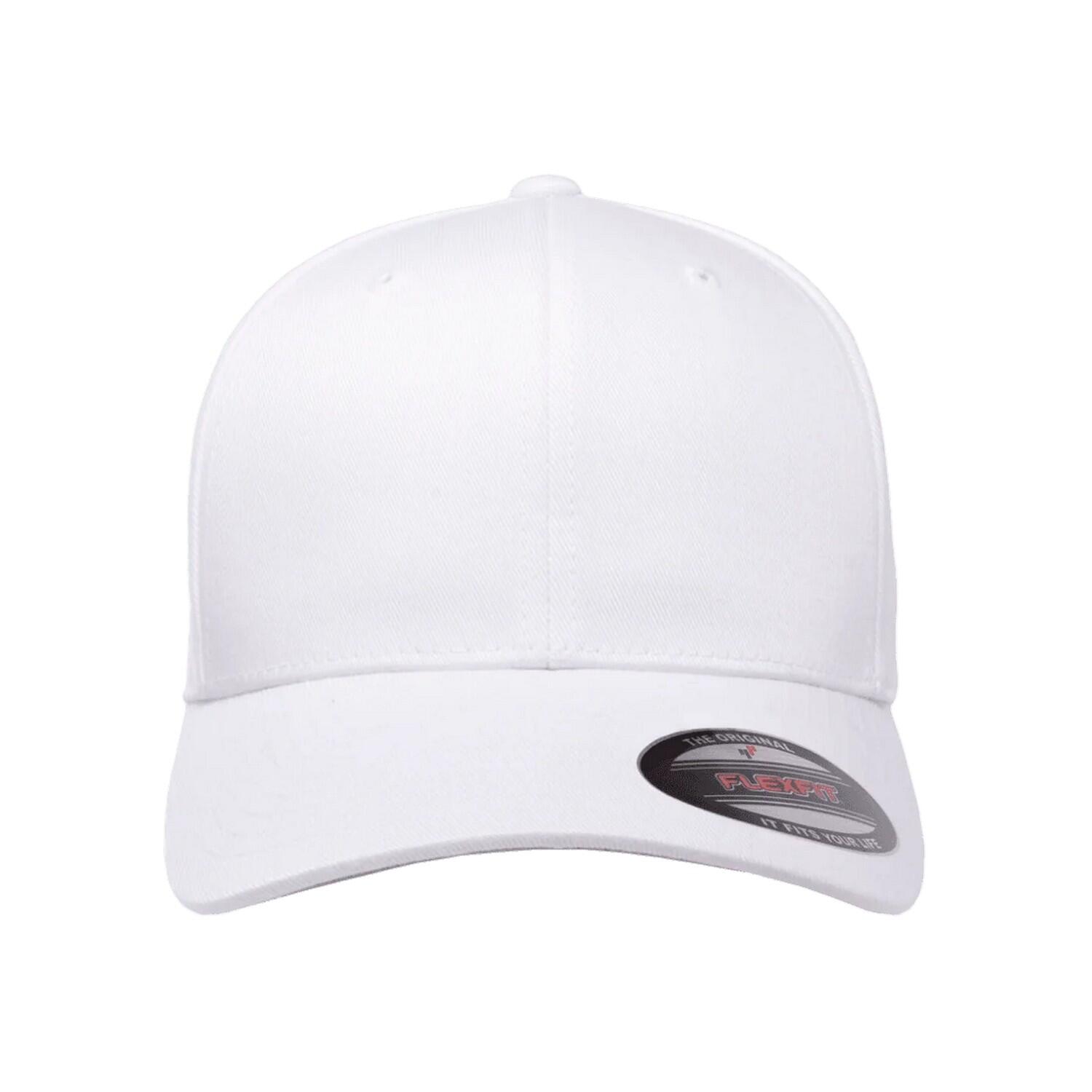 Boné de basebol em lã penteada (Branco) 3/3