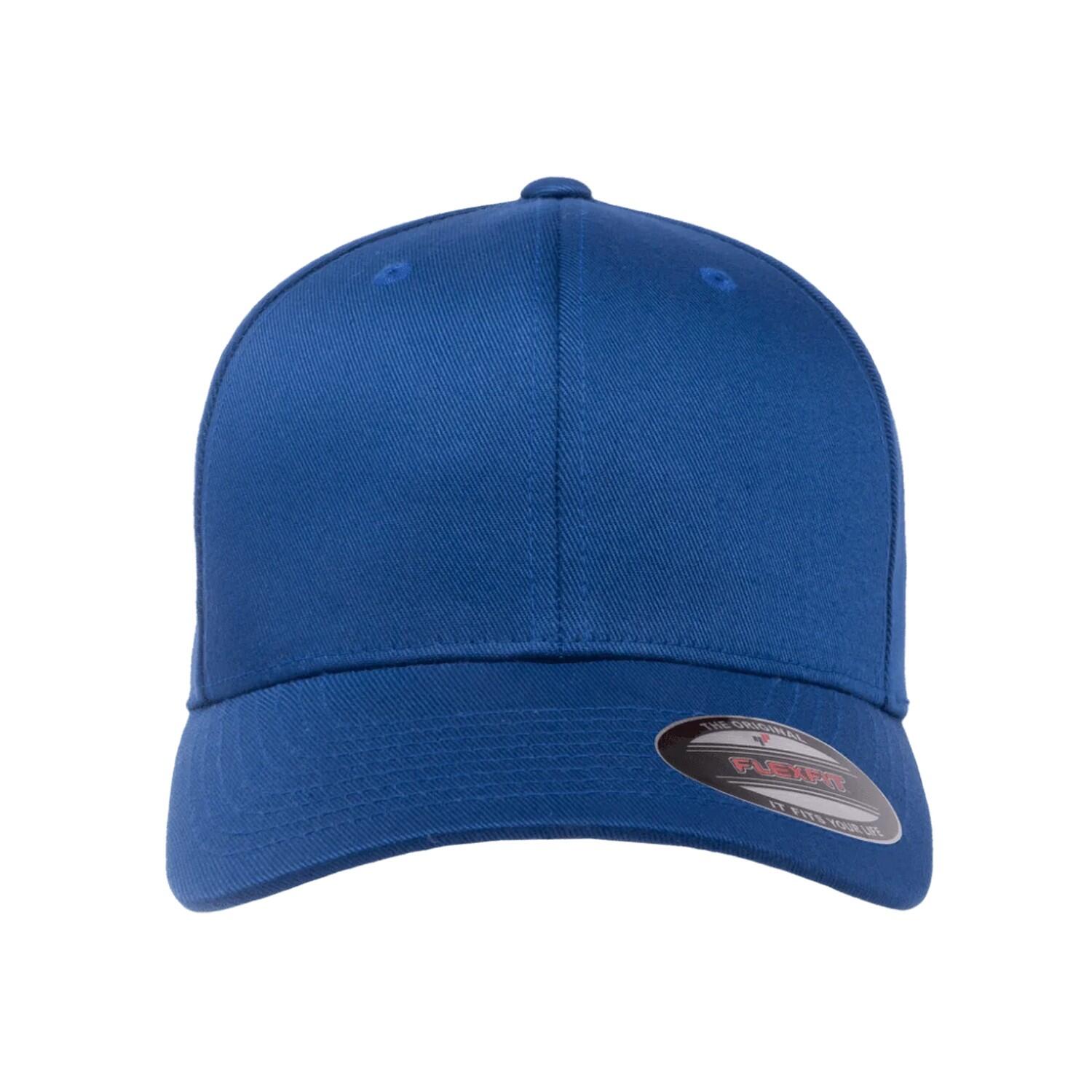 Boné de basebol em lã penteada (Azul Real) 3/3