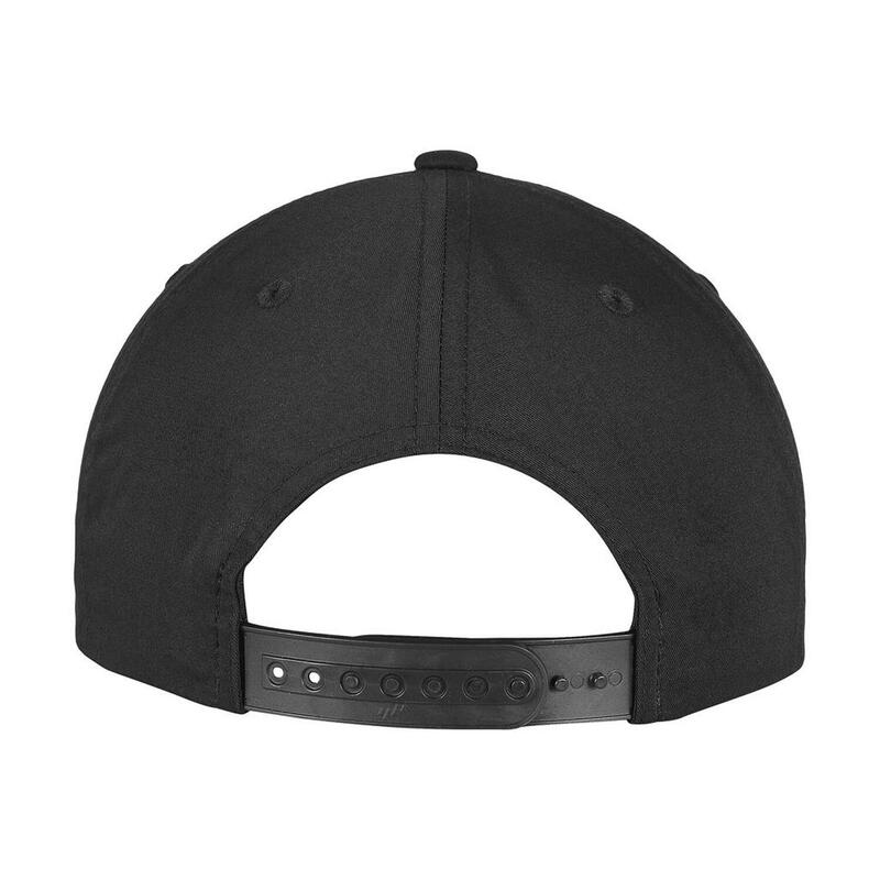 Polyester keperstof Gerecyclede Snapback Cap (Zwart)