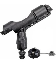 Porte-canne à pêche kayak réglable à 360º ou porte-canne avec base ronde