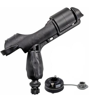 Porte-canne à pêche kayak réglable à 360º ou porte-canne avec base ronde