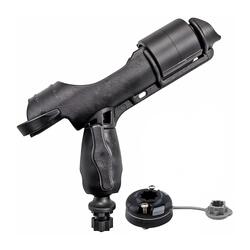 Porte-canne à pêche kayak réglable à 360º ou porte-canne avec base ronde