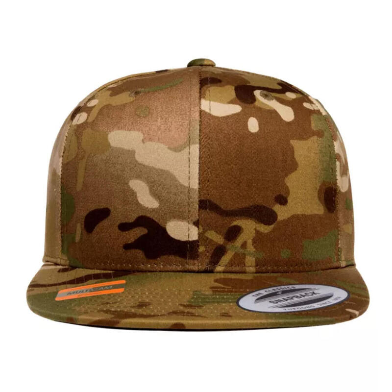 Klassieke Camo Snapback Cap (Kaki Groen)