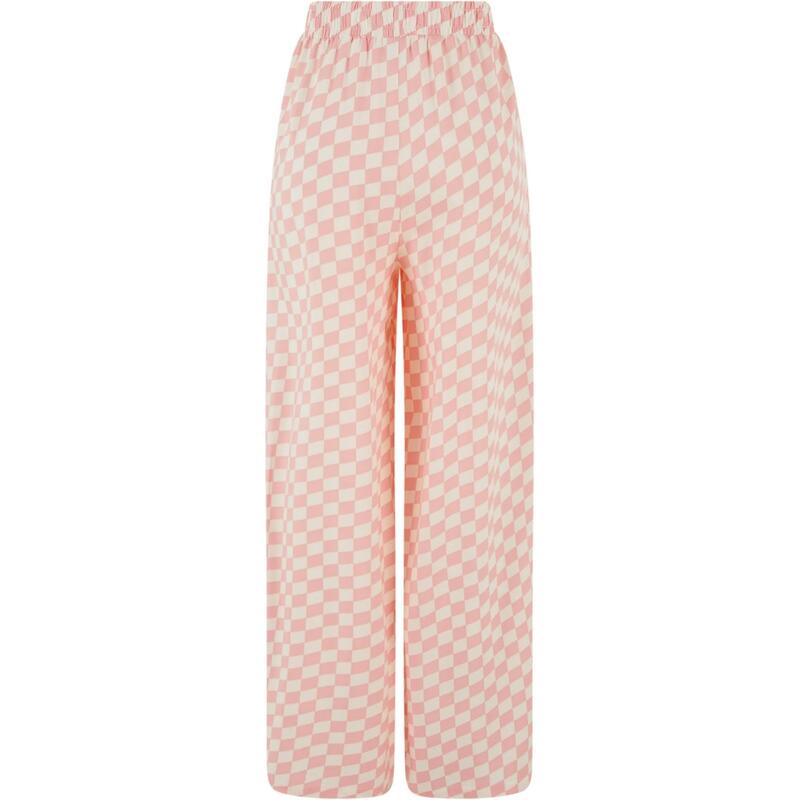 Dames Viscose Resort Broek (Roze limonade)