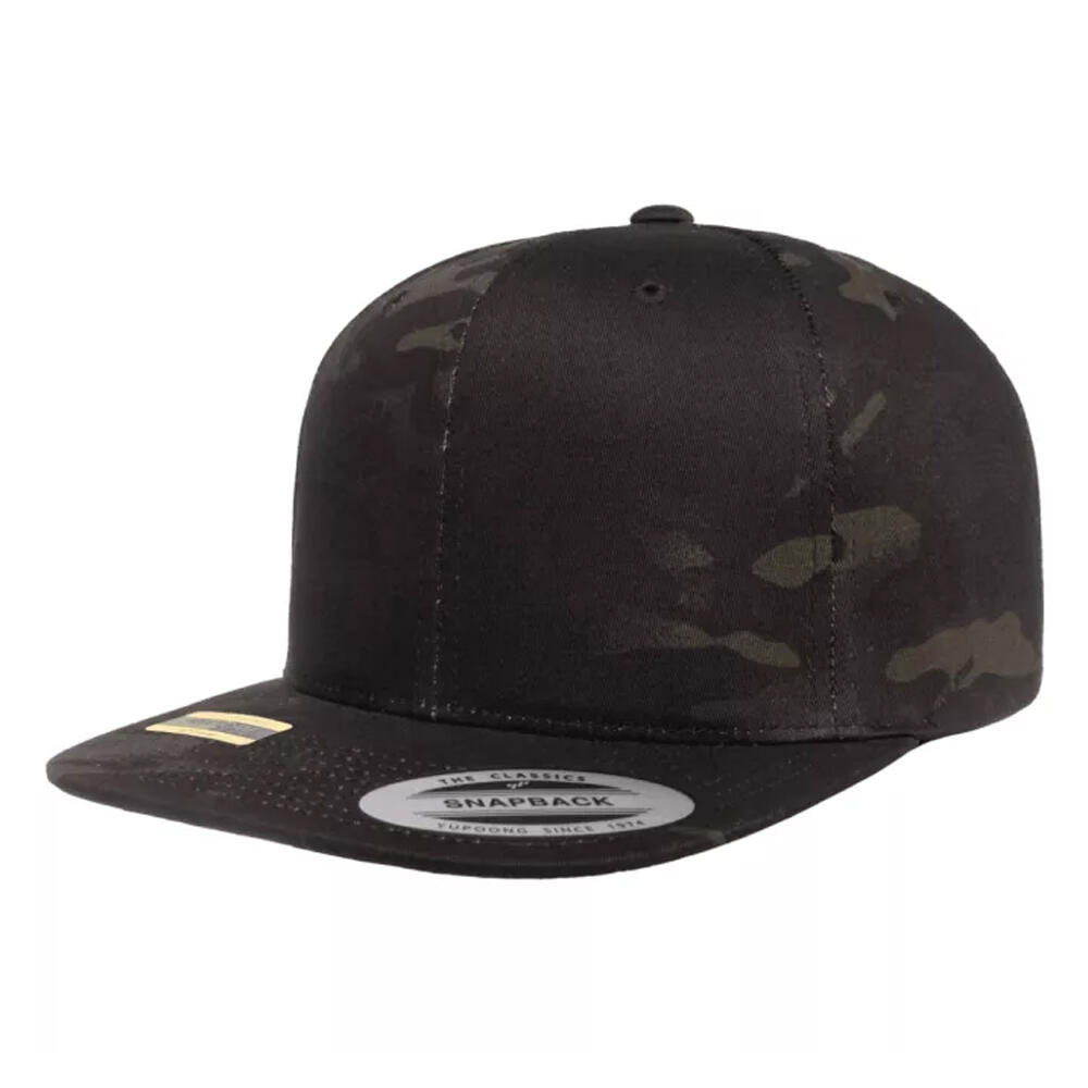 Cappellino Con Visiera Camo Flexfit Classic Nero 3/3