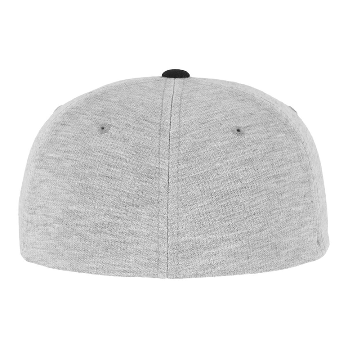 Cappellino Da Baseball Due Toni Flexfit Grigio Nero 2/3