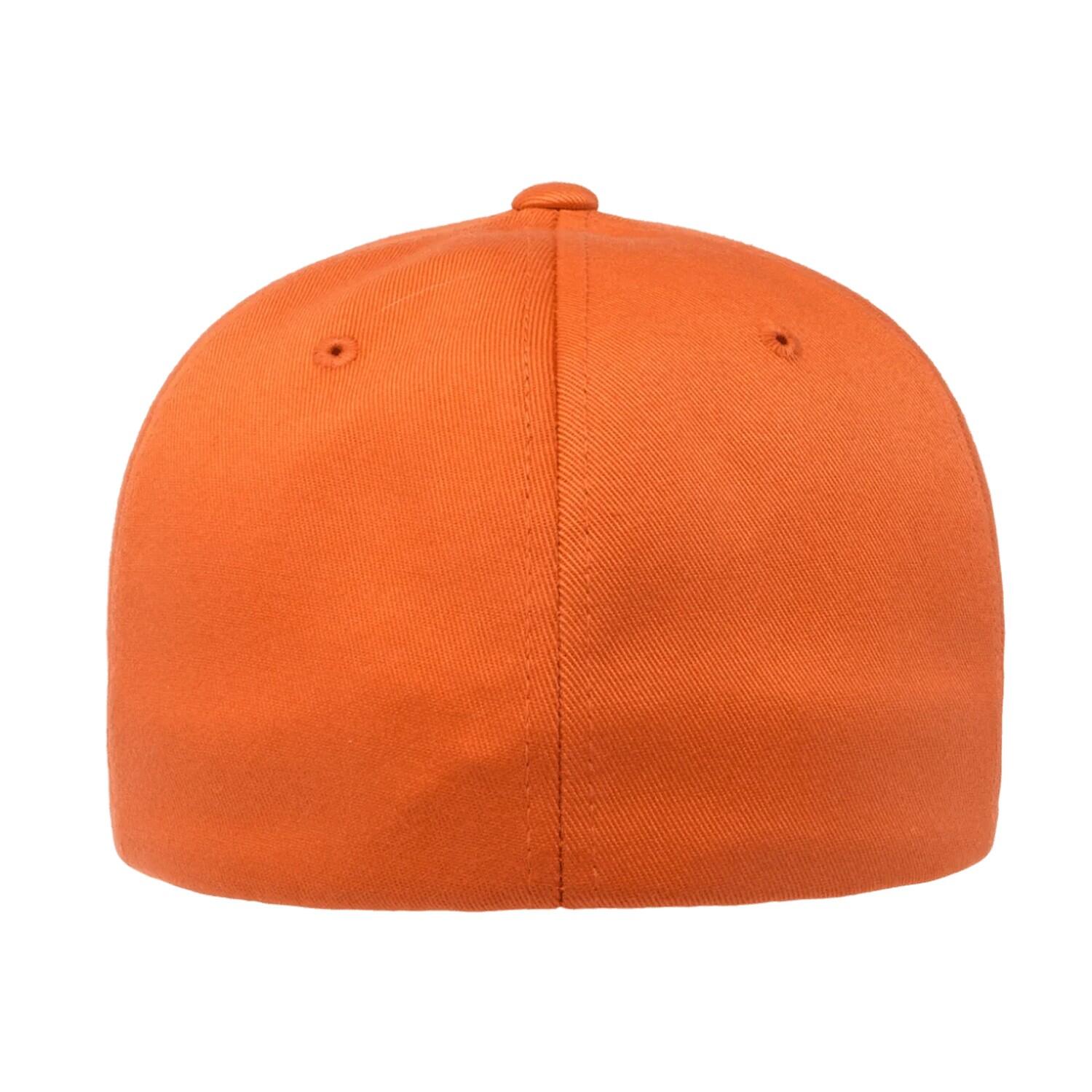 Boné de basebol em lã penteada (Laranja) 2/3