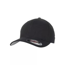 Geborstelde keperstof Baseball Cap (Zwart)