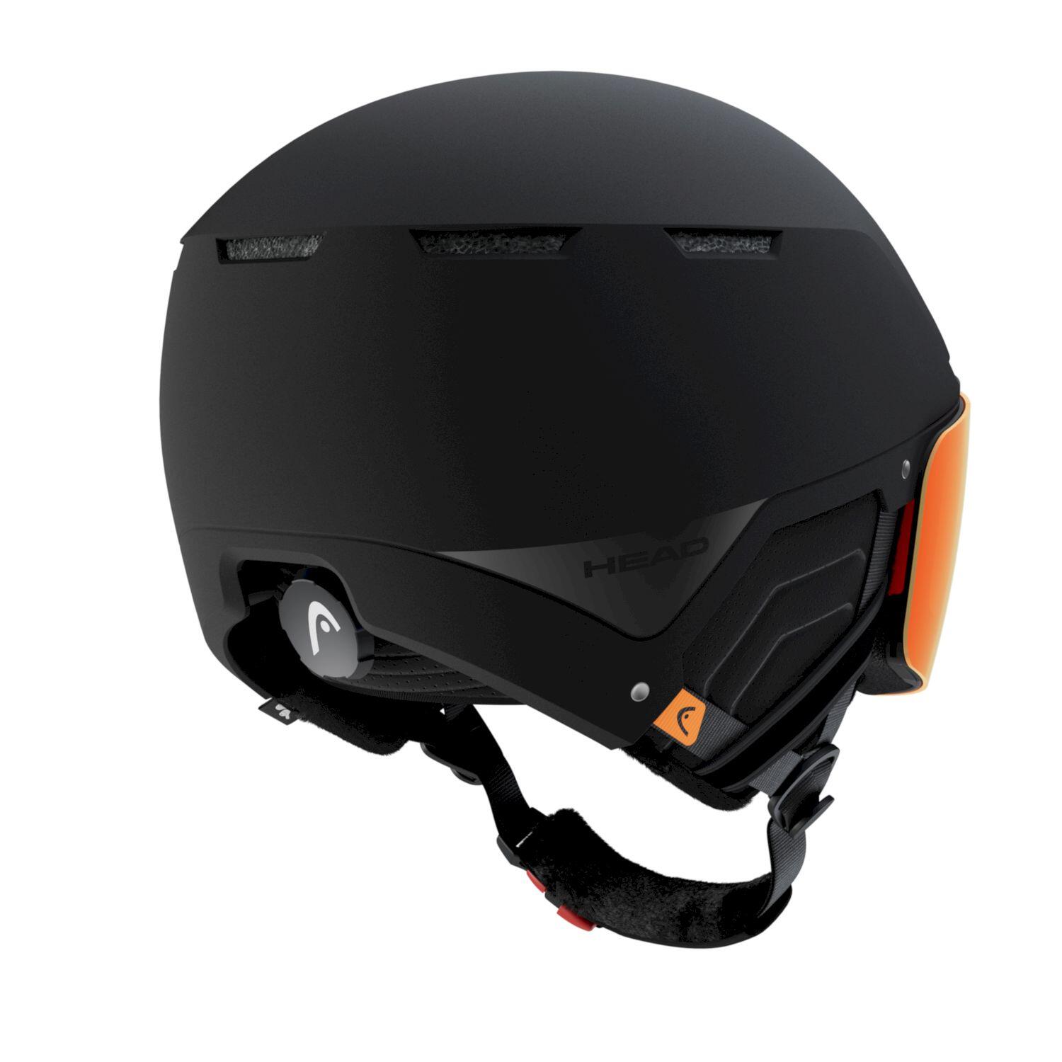 Casco de esquí/nieve Cinema Pro negro para hombre 2/2