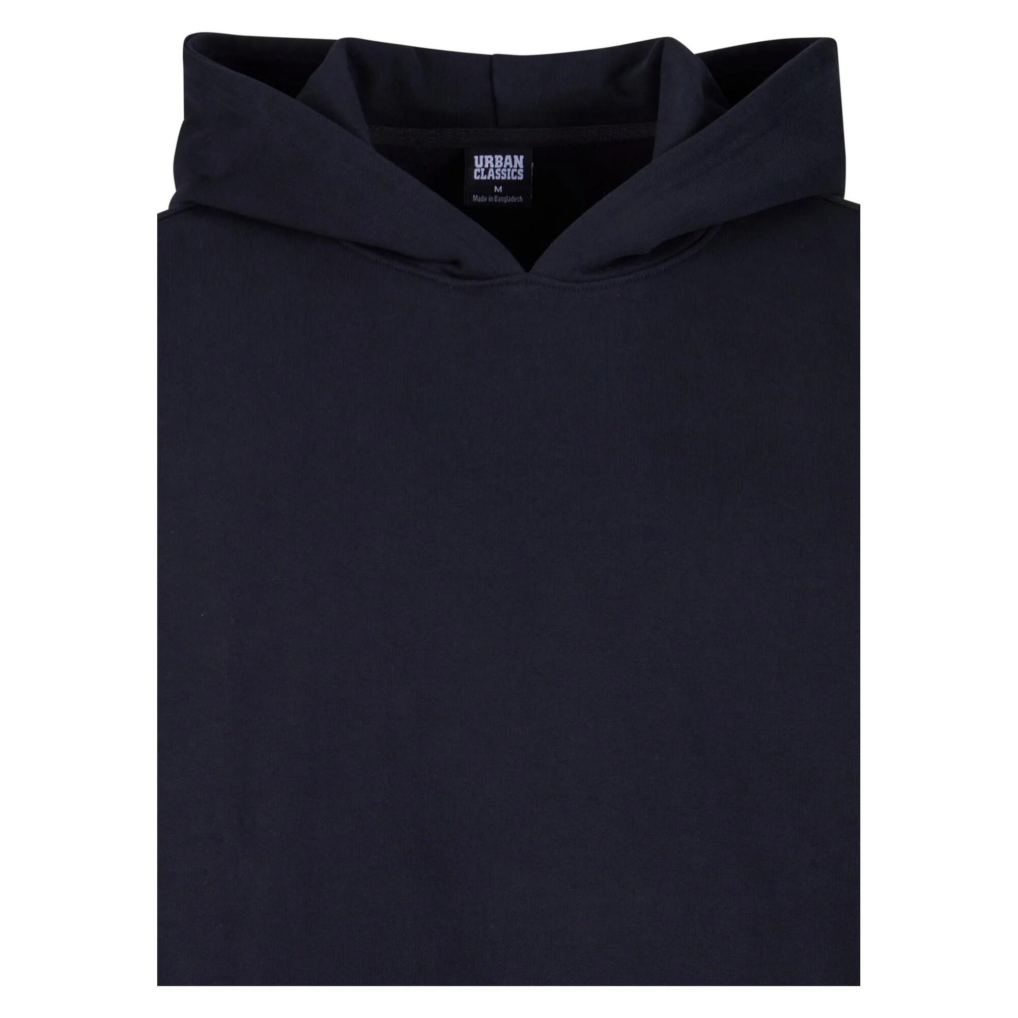 Felpa Con Cappuccio Ultra Pesante Uomo Urban Classics Nero 4/4