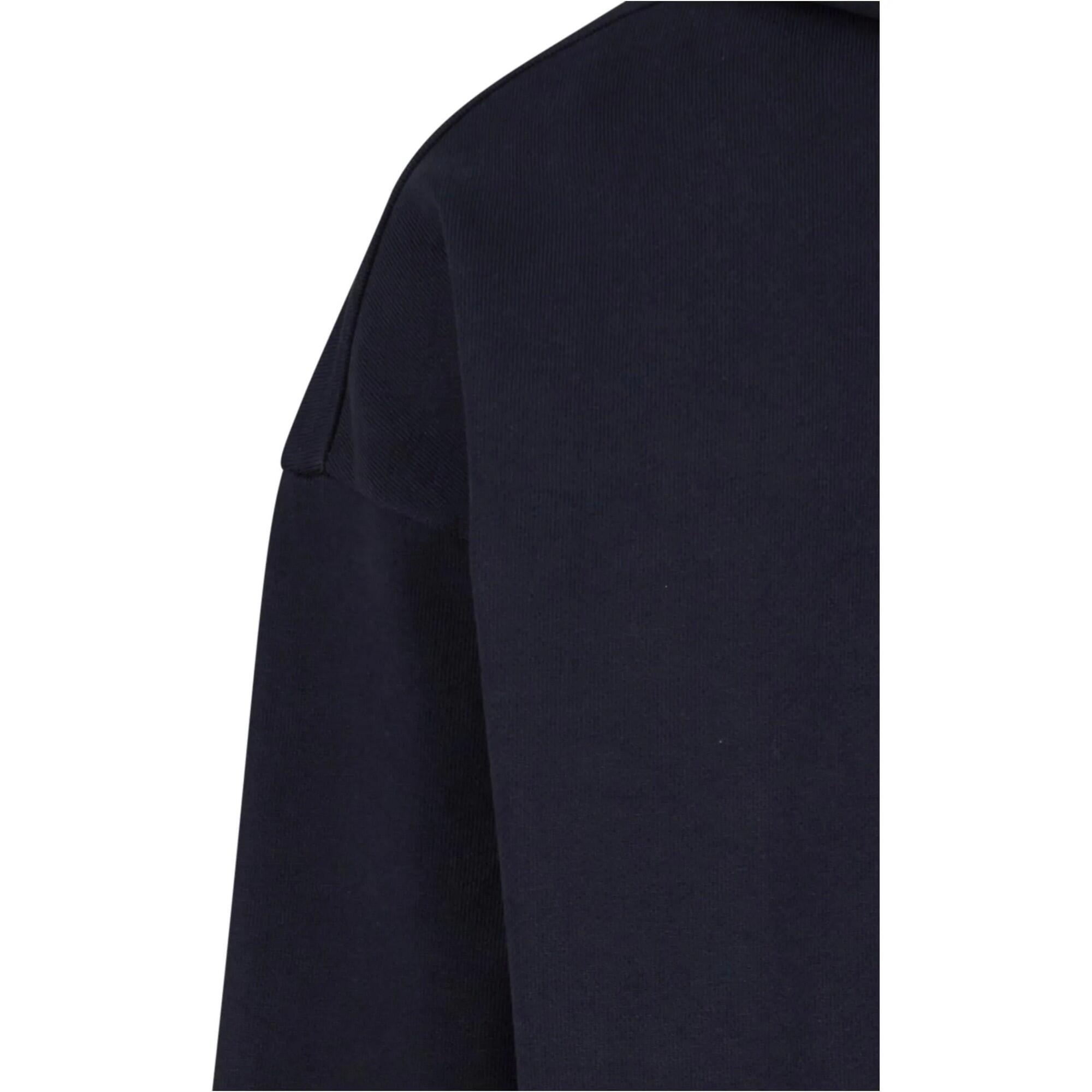 Felpa Con Cappuccio Ultra Pesante Uomo Urban Classics Nero 3/4
