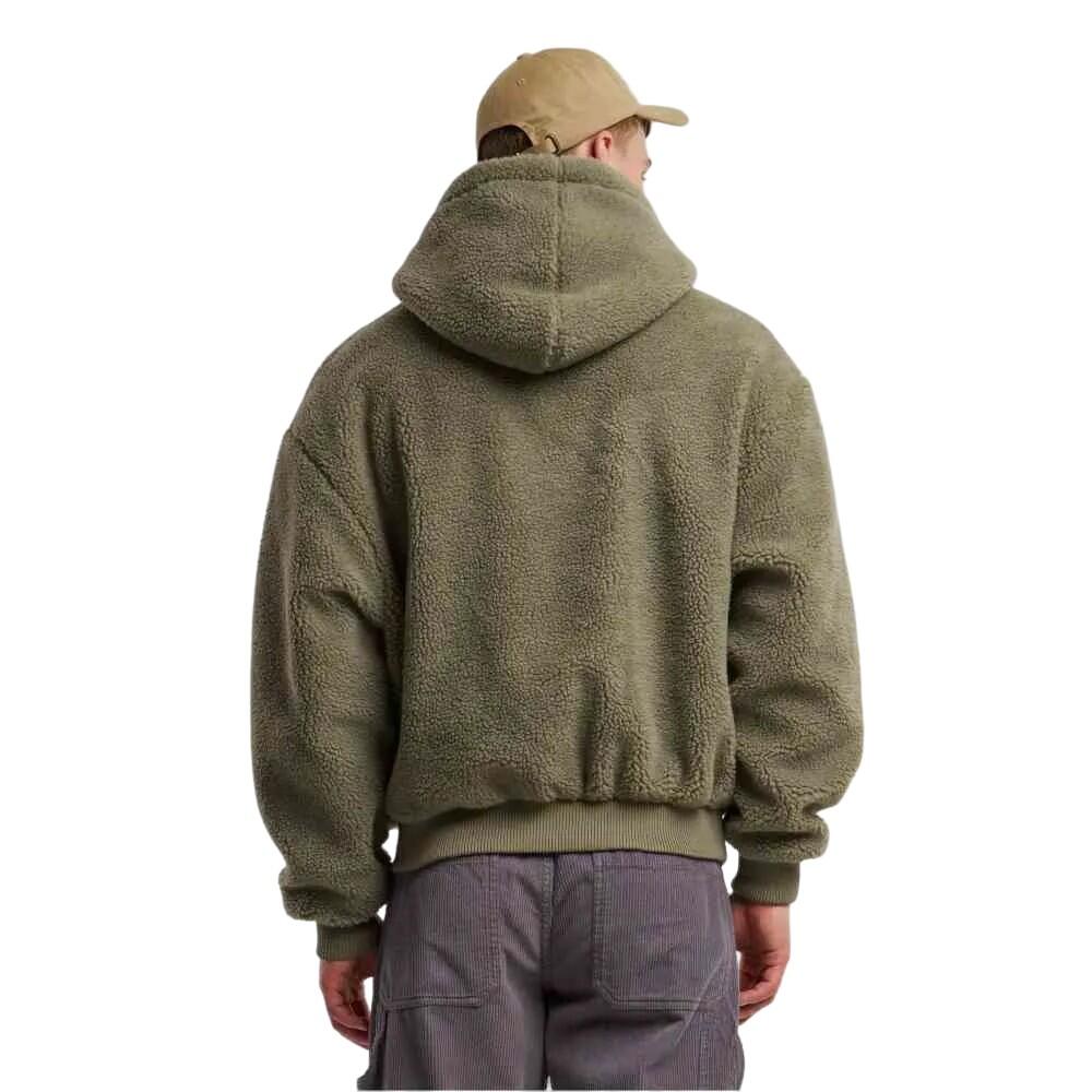 Felpa Con Cappuccio Oversize Uomo Urban Classics Verde Pallido 4/4