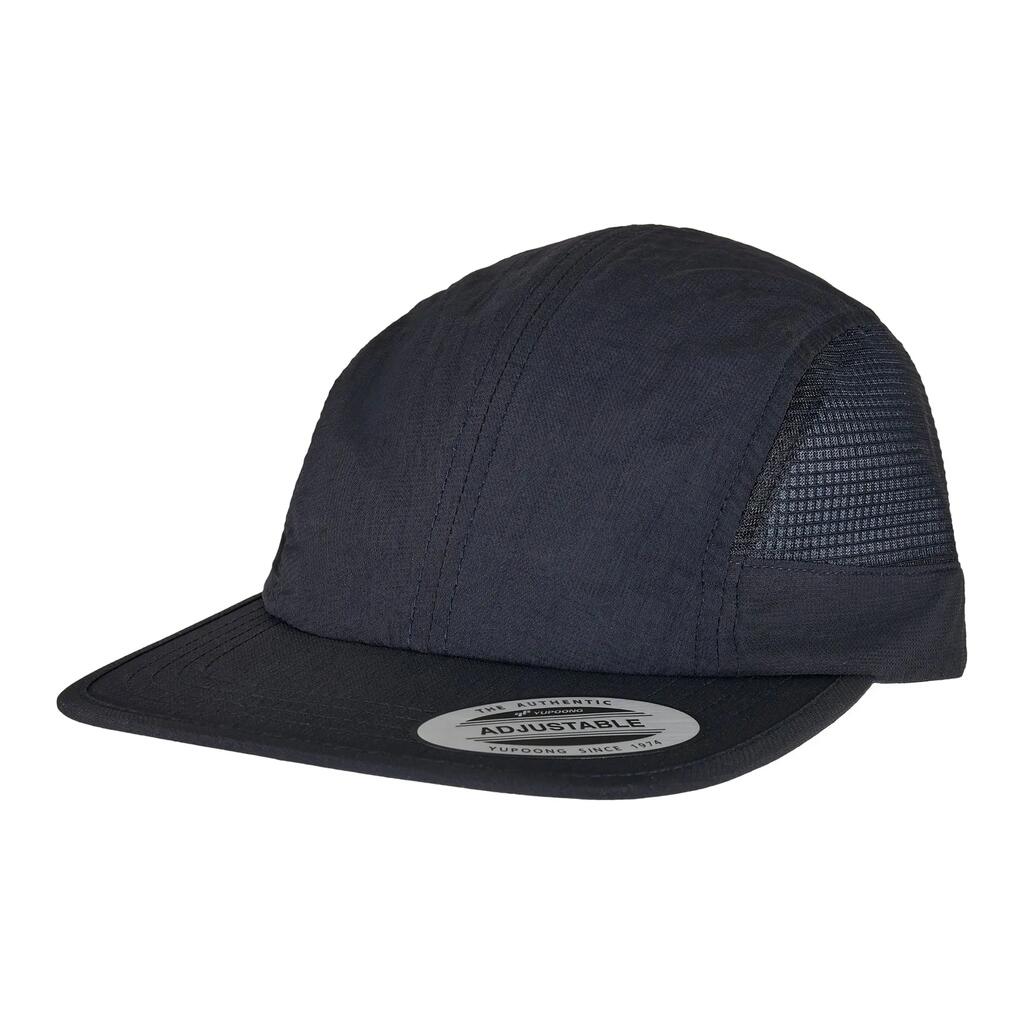 Nylon Snapback Cap (Navy)