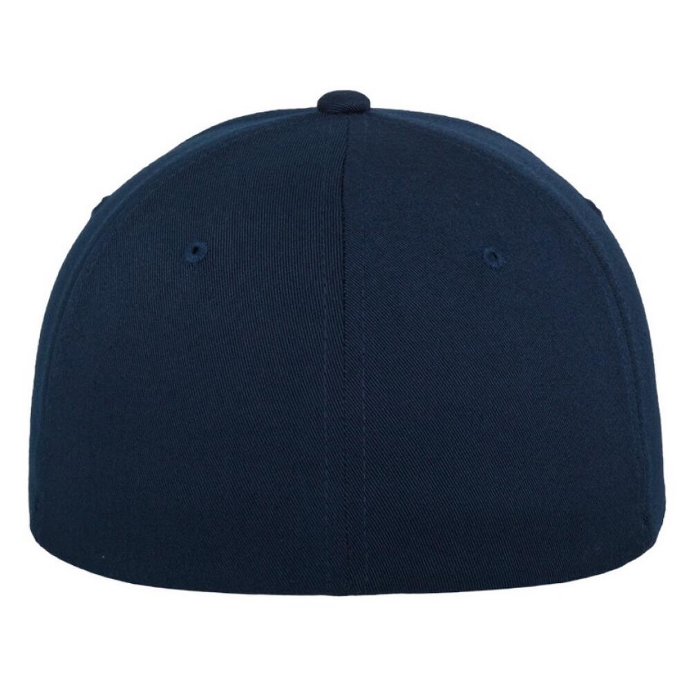 Cappellino Da Baseball 5 Pannelli Flexfit Blu Navy 2/2