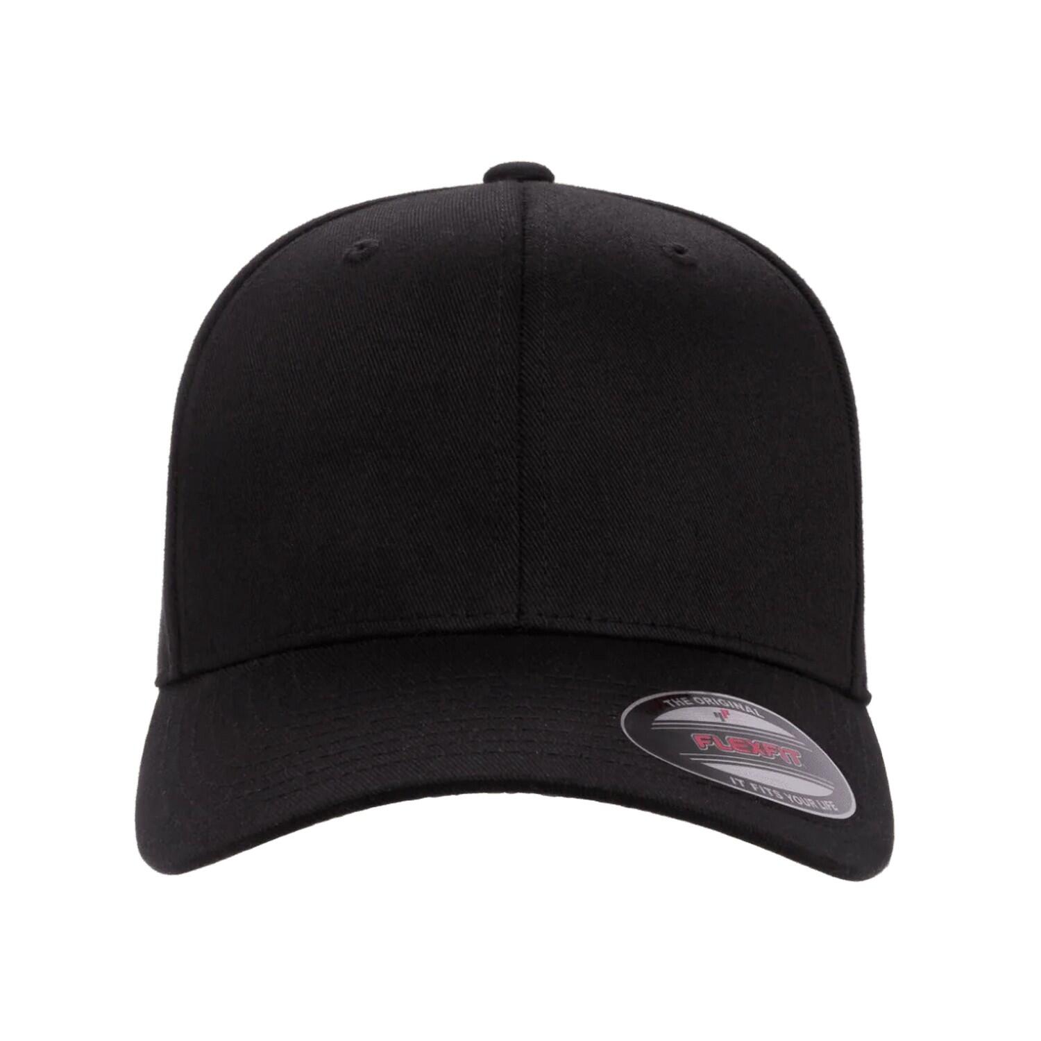 Boné de basebol em lã penteada (Preto) 3/3