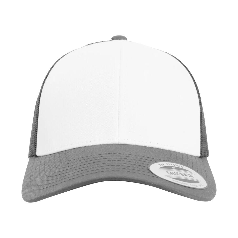 Boné Retro Camionista (Cinzento Escuro / Branco) 3/3
