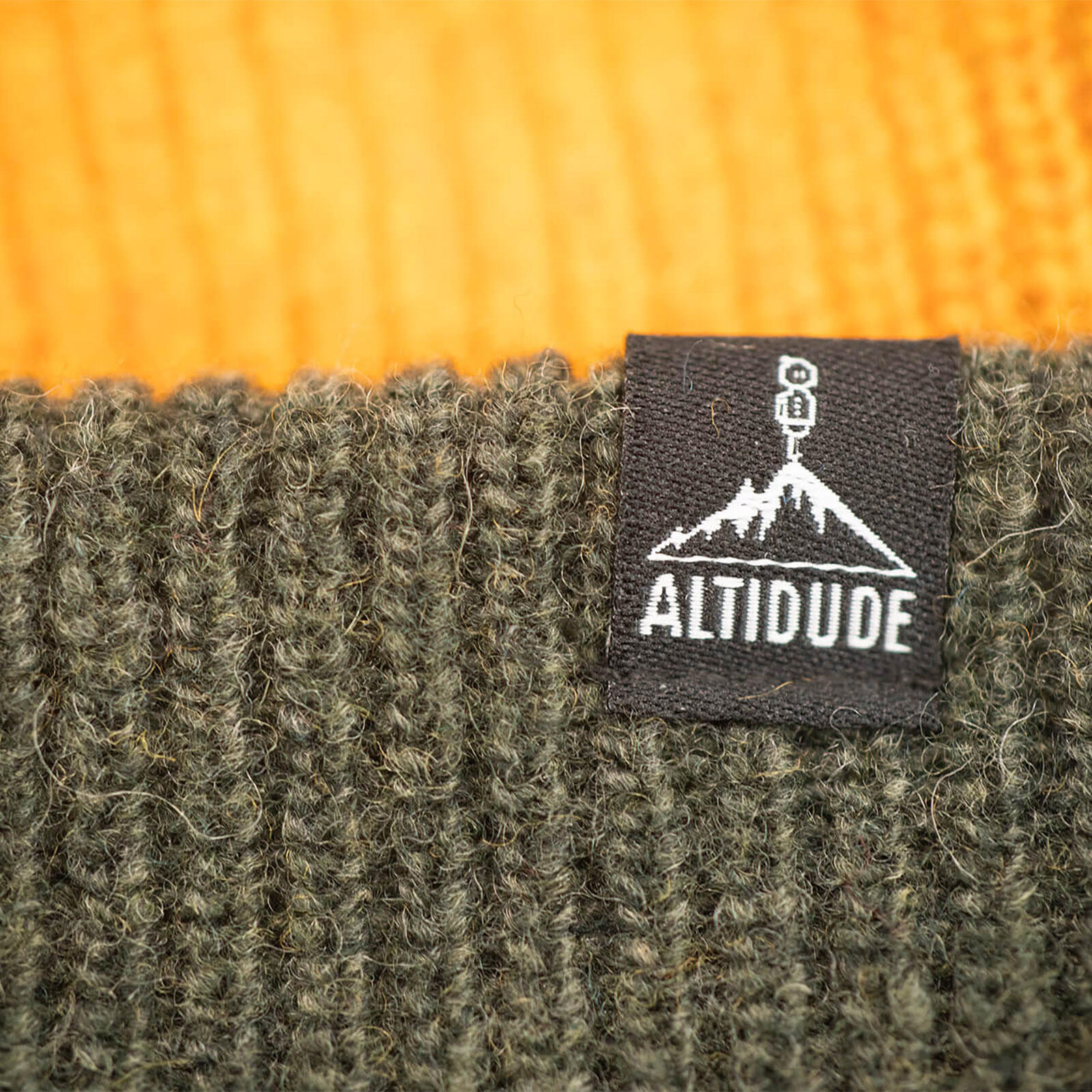Wintermuts Hermit Duo Rip gebreide muts unisex beanie lam merino wol 5/5