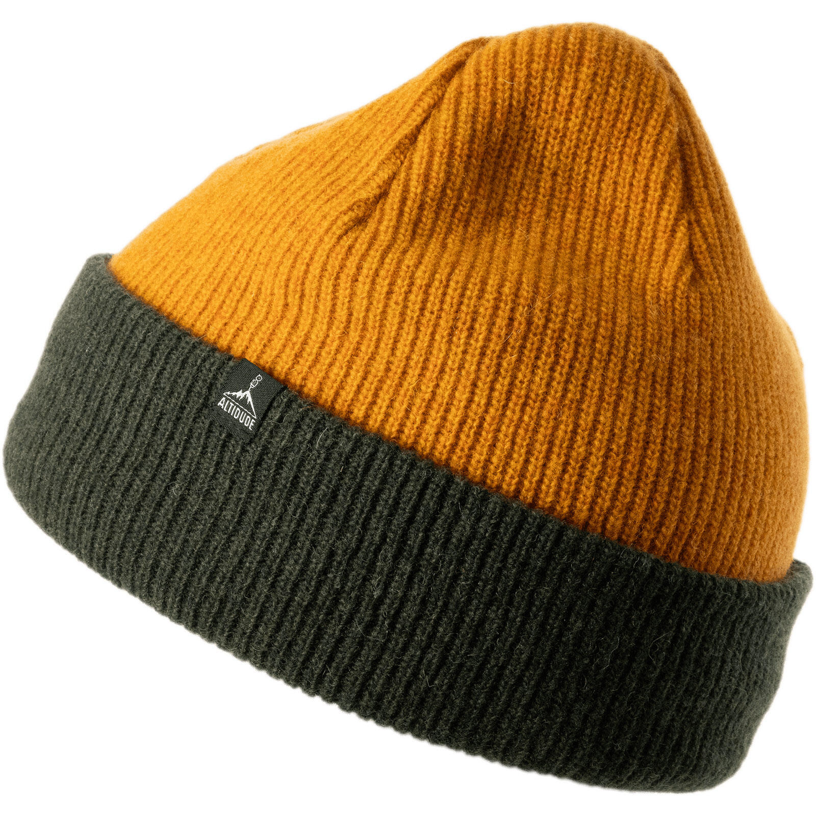 ALTIDUDE Wintermuts Hermit Duo Rip gebreide muts unisex beanie lam merino wol