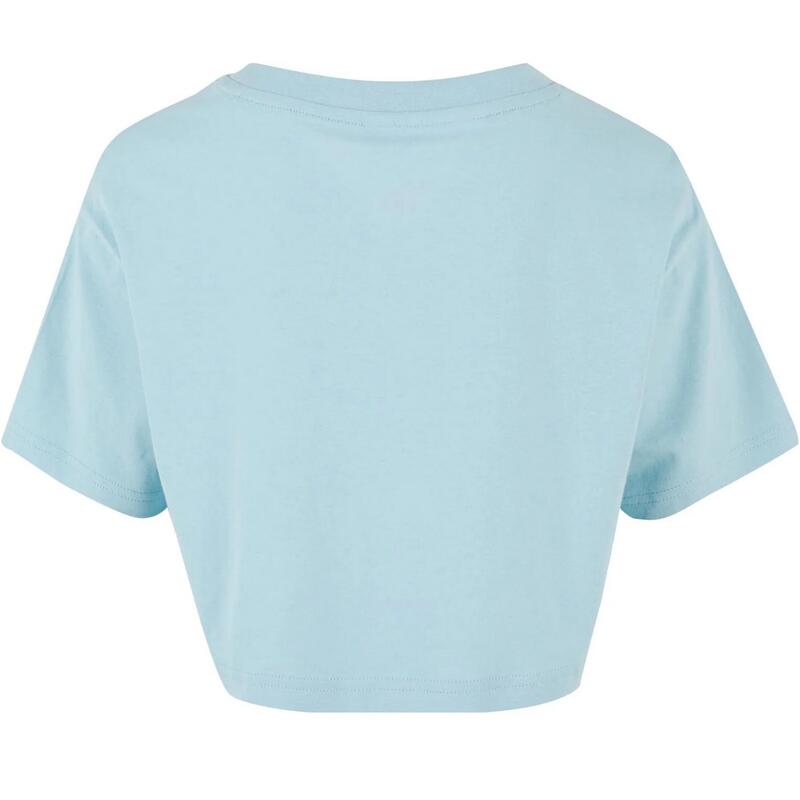 T-Shirt curta com quimono para rapariga Azul Oceano