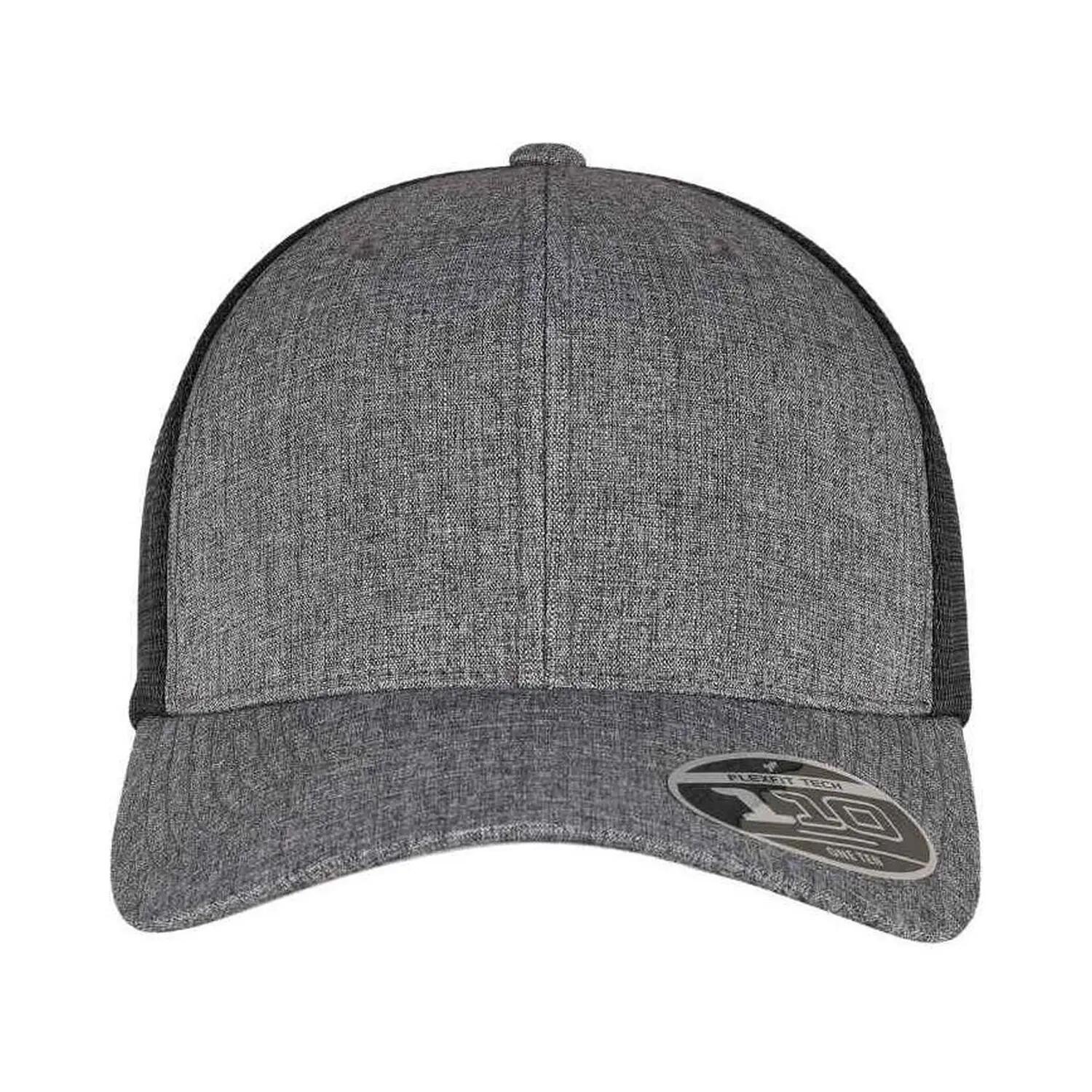 Gorra 110 Dos Tonos de Malla Carbón, Negro 4/4