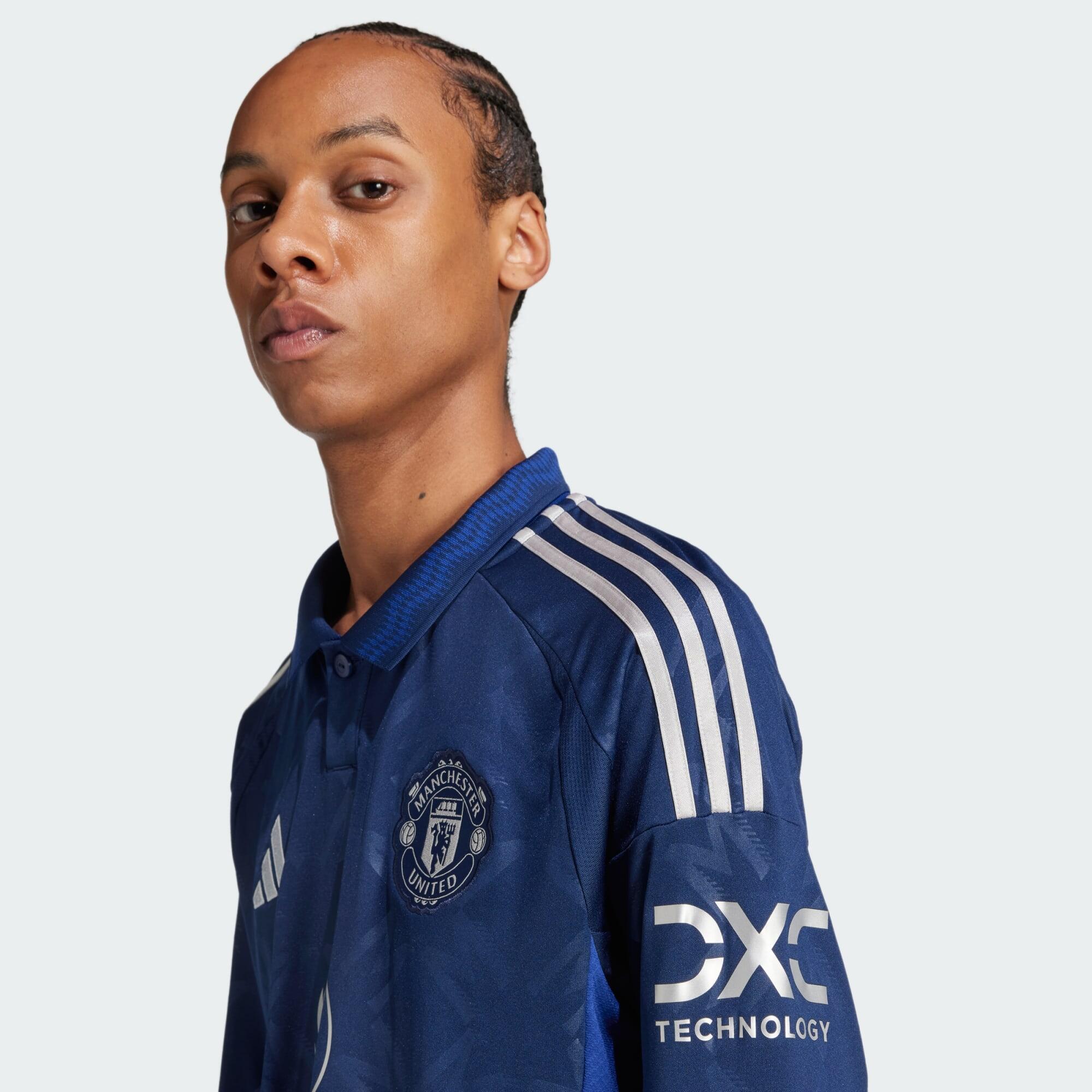 Manchester United 24/25 Uitshirt met Lange Mouwen 4/6