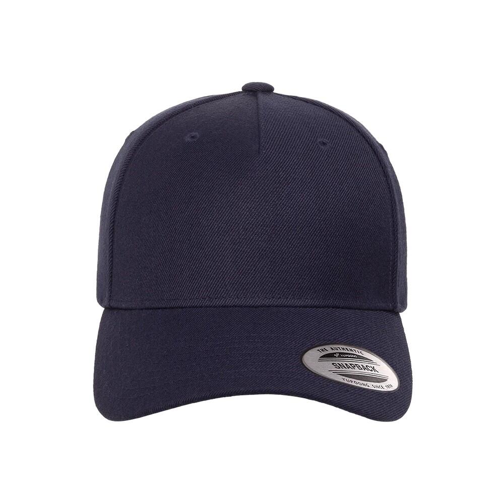 Boné Snapback YP Classics Curved 5 Panel (Azul Marinho) 3/3
