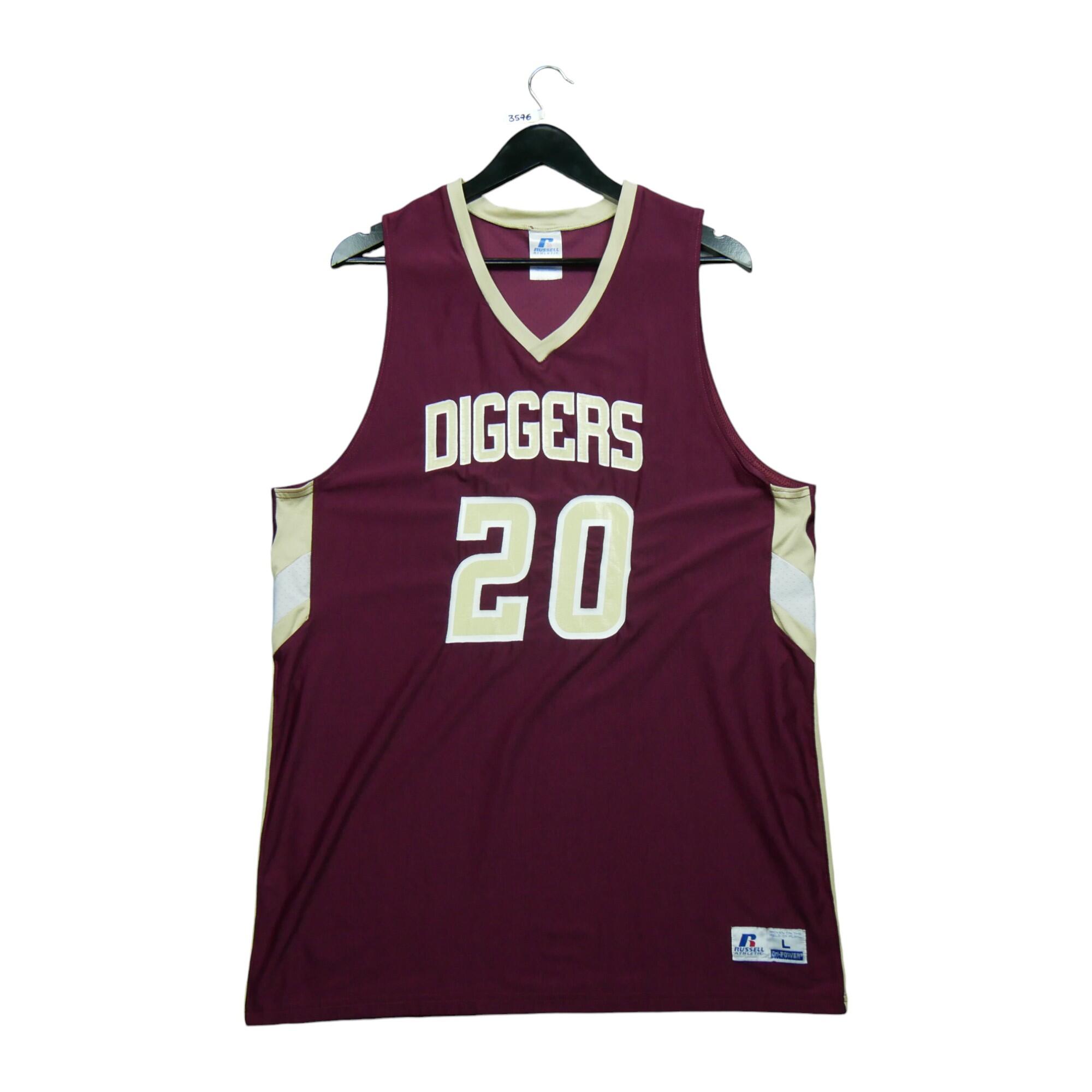 RUSSEL ATHLETIC Seconda Mano - Maglia Russell Athletic Diggers - Stato eccellente