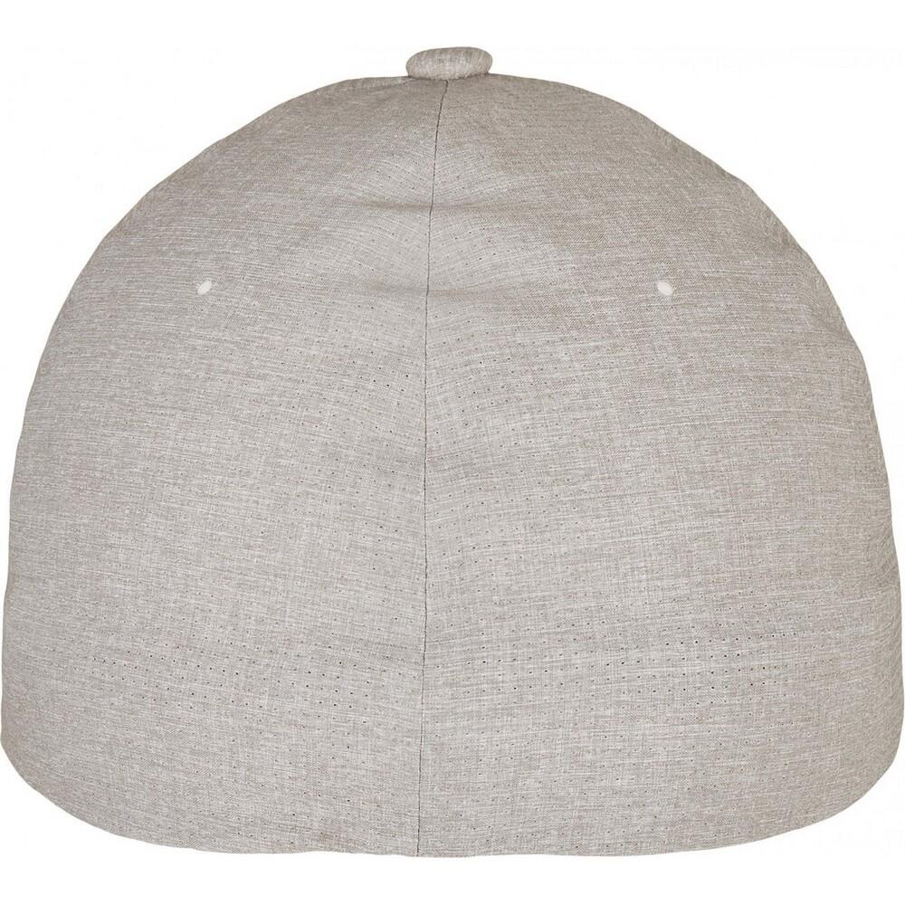 Cappellino Da Baseball Flexfit Delta Carbon Argento Mélange 2/4