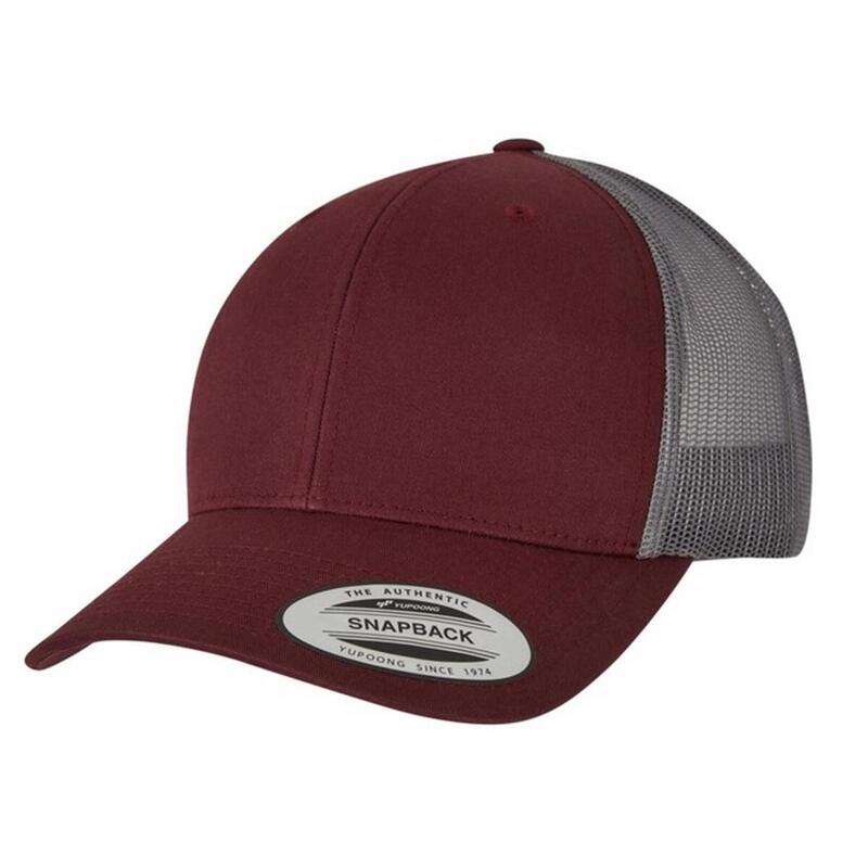 Casquette Trucker (Pourpre / Gris)