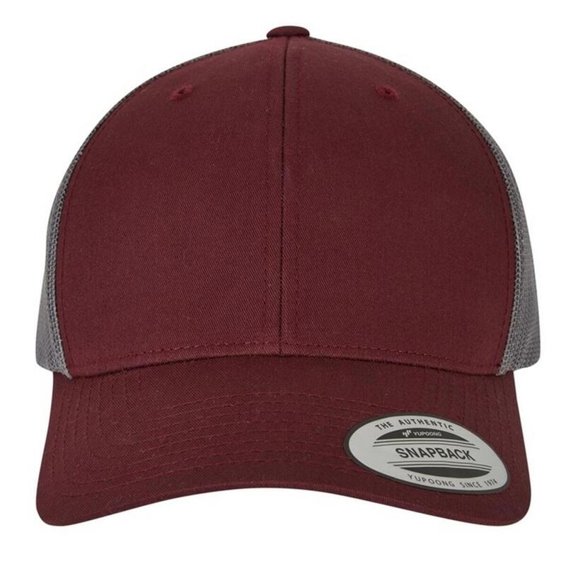 Casquette trucker (Pourpre / Gris)