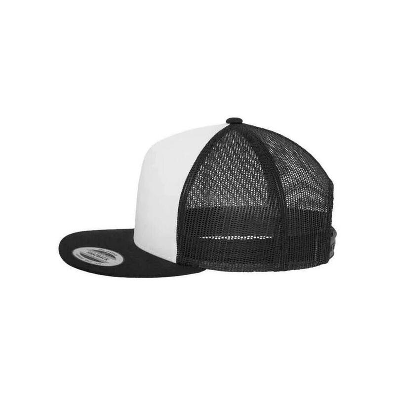 YP Klassieker Trucker Pet (Zwart/Wit)