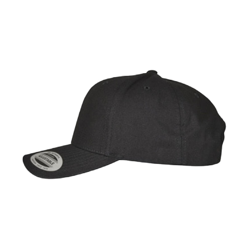 Boné Snapback 6 Panel Curved Peak (Preto) 3/4