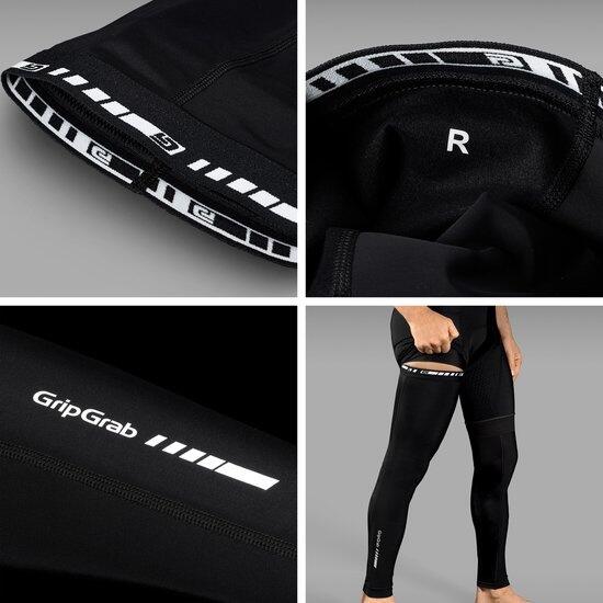 Gripgrab Light Spring-autumn Leg Warmers Black - S 2/5