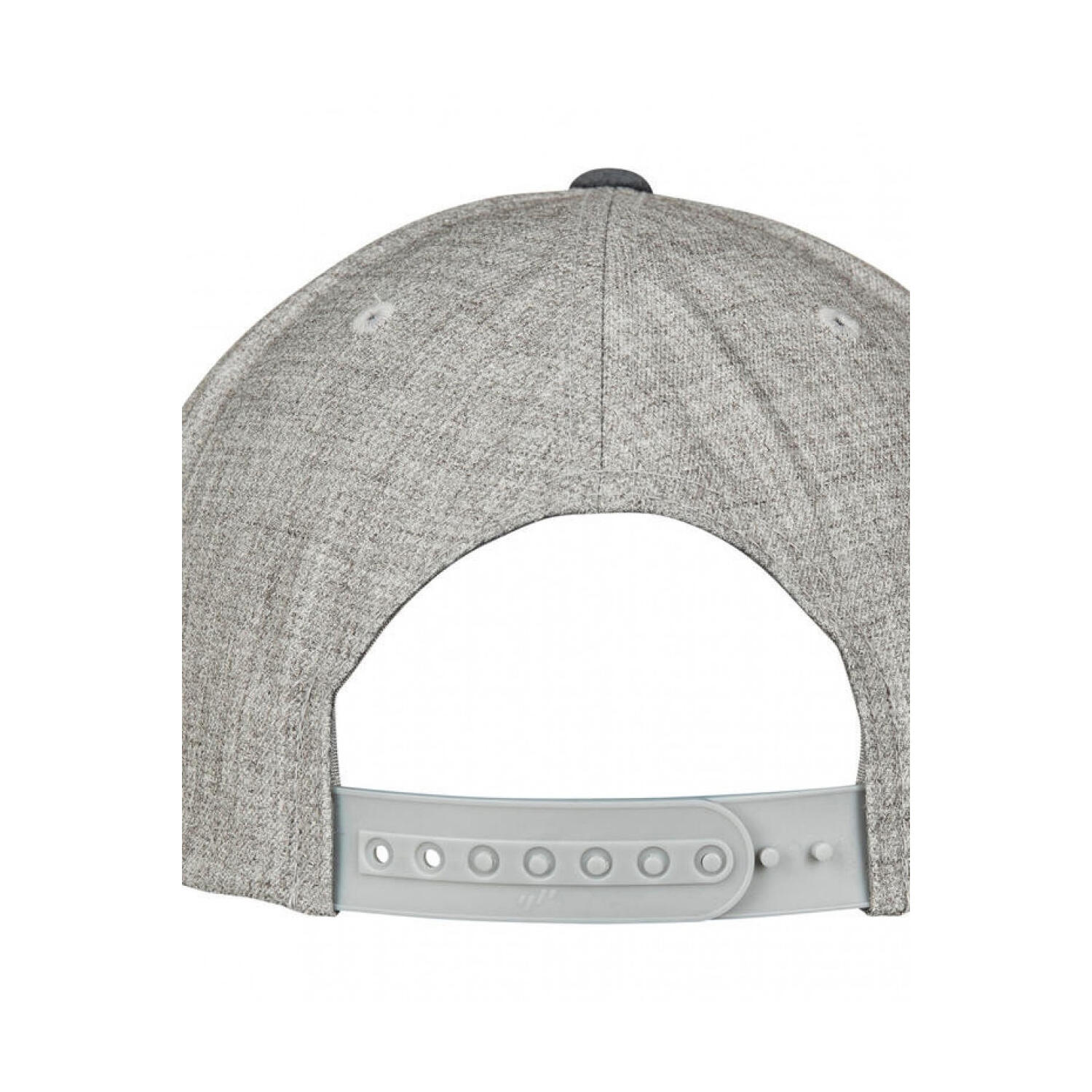 Cappellino Da Baseball Mélange Chiusura Posteriore A Scatto Flexfit Grigio 2/2