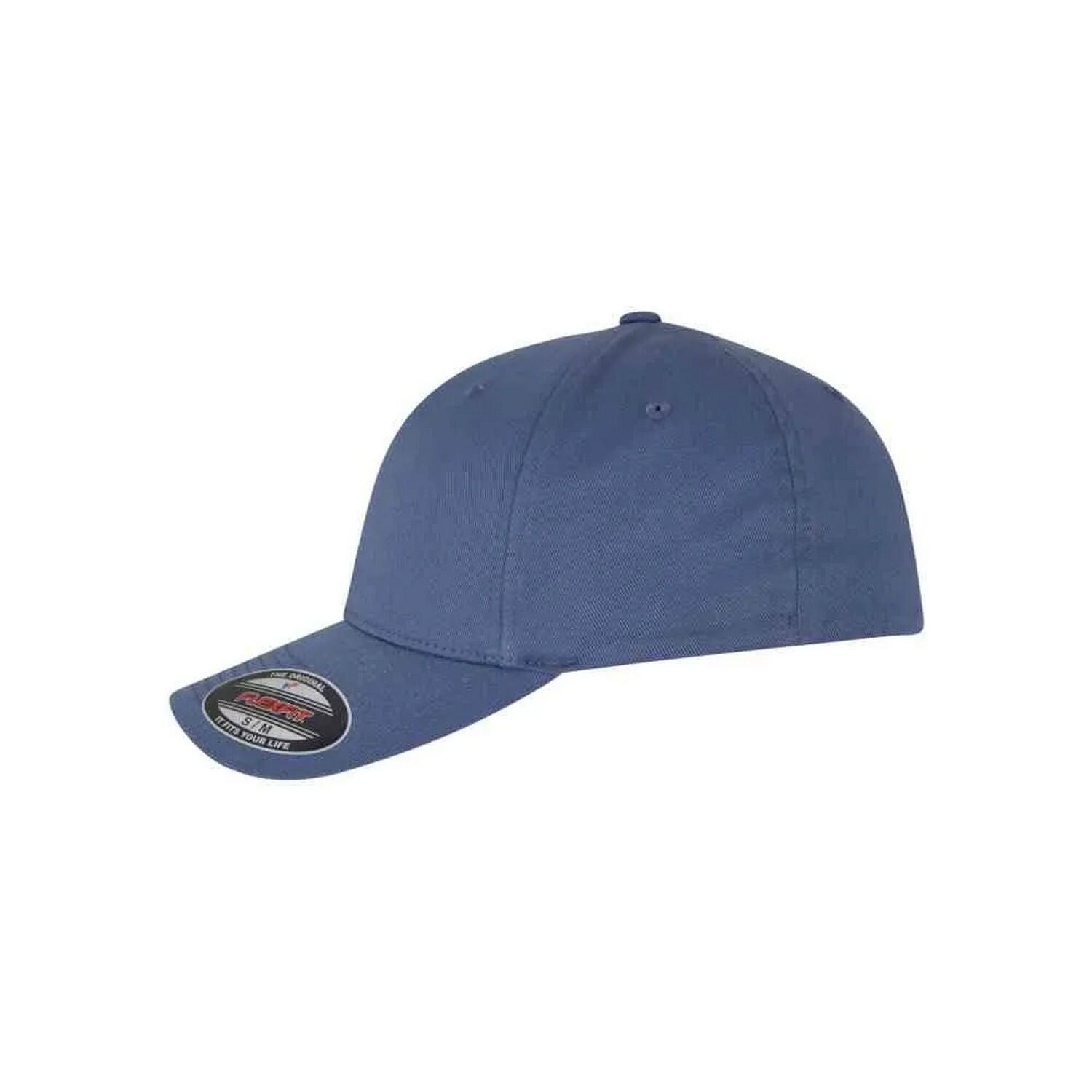 Cappellino Da Baseball Flexfit Blu Cina 4/4