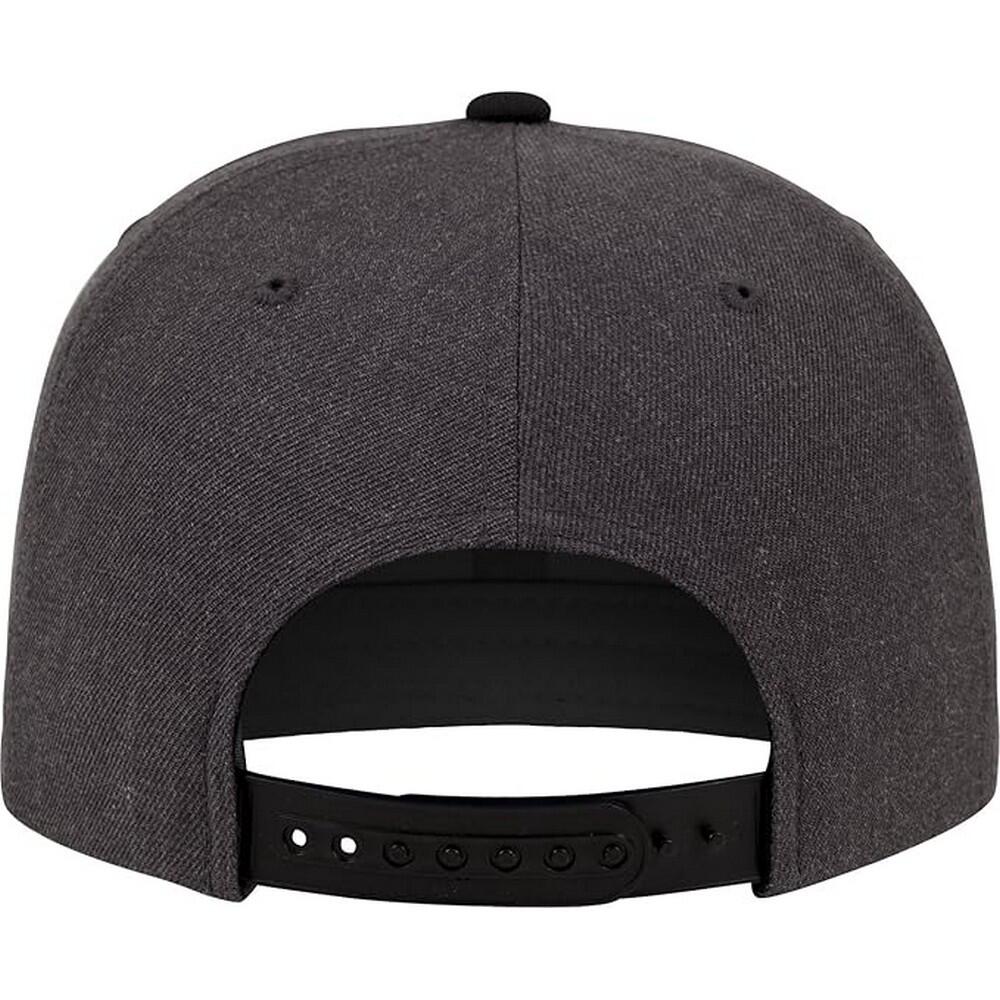 Boné de dois tons com fecho de correr (Antracite / Preto) 2/2
