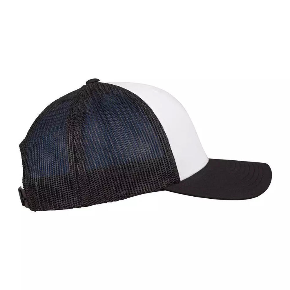 Boné Retro Camionista (Preto / Branco) 3/3