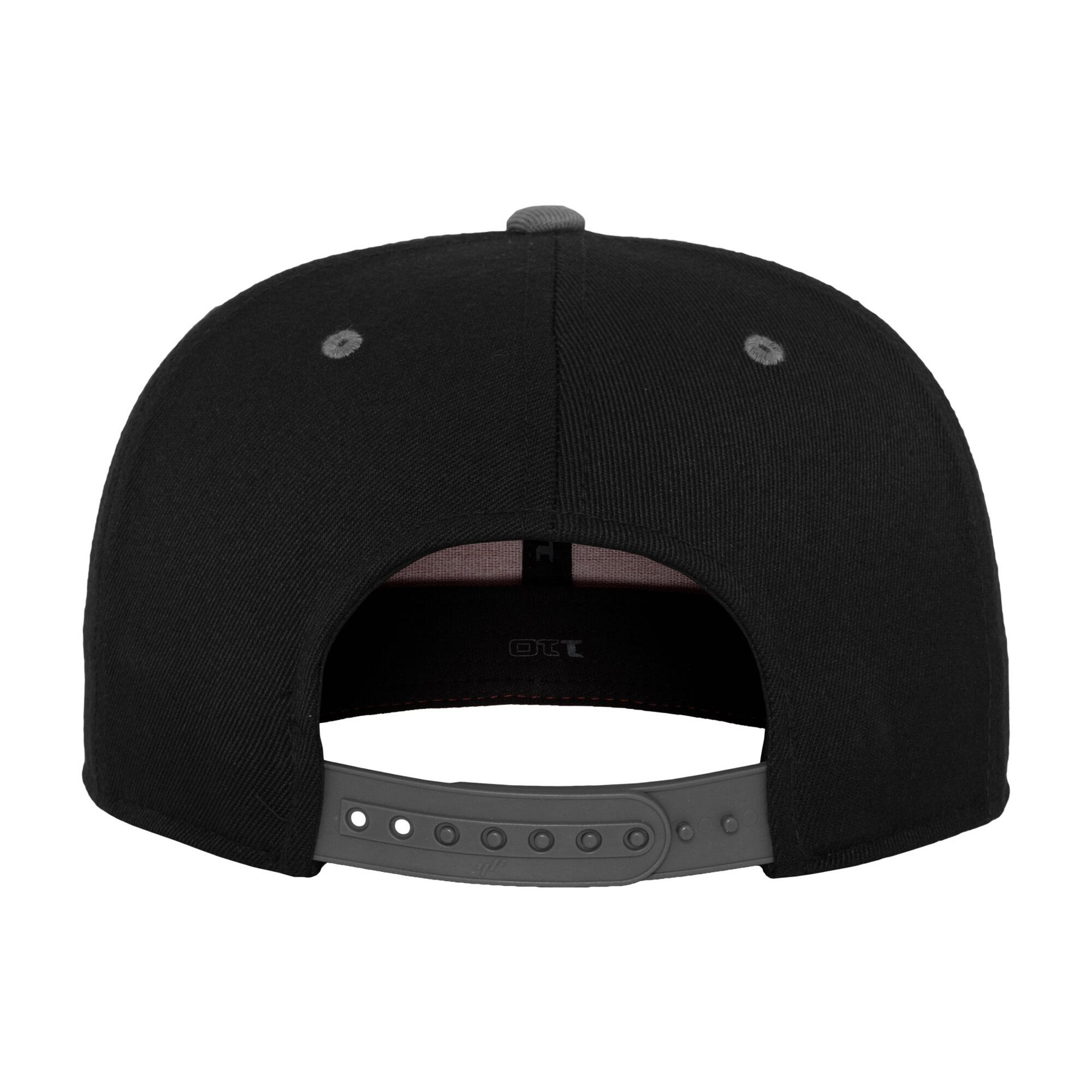 Boné 110 com fecho de correr (Preto / Cinzento) 2/2