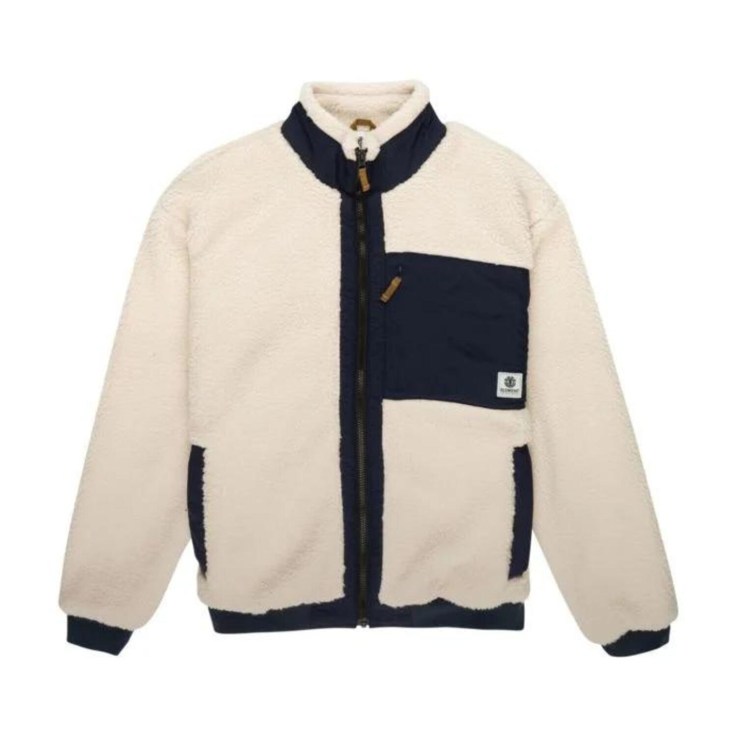 Veste Garçon Sherpa - Element Wolfe - Polaire Recyclée Avec Capuche Et Poches - 6