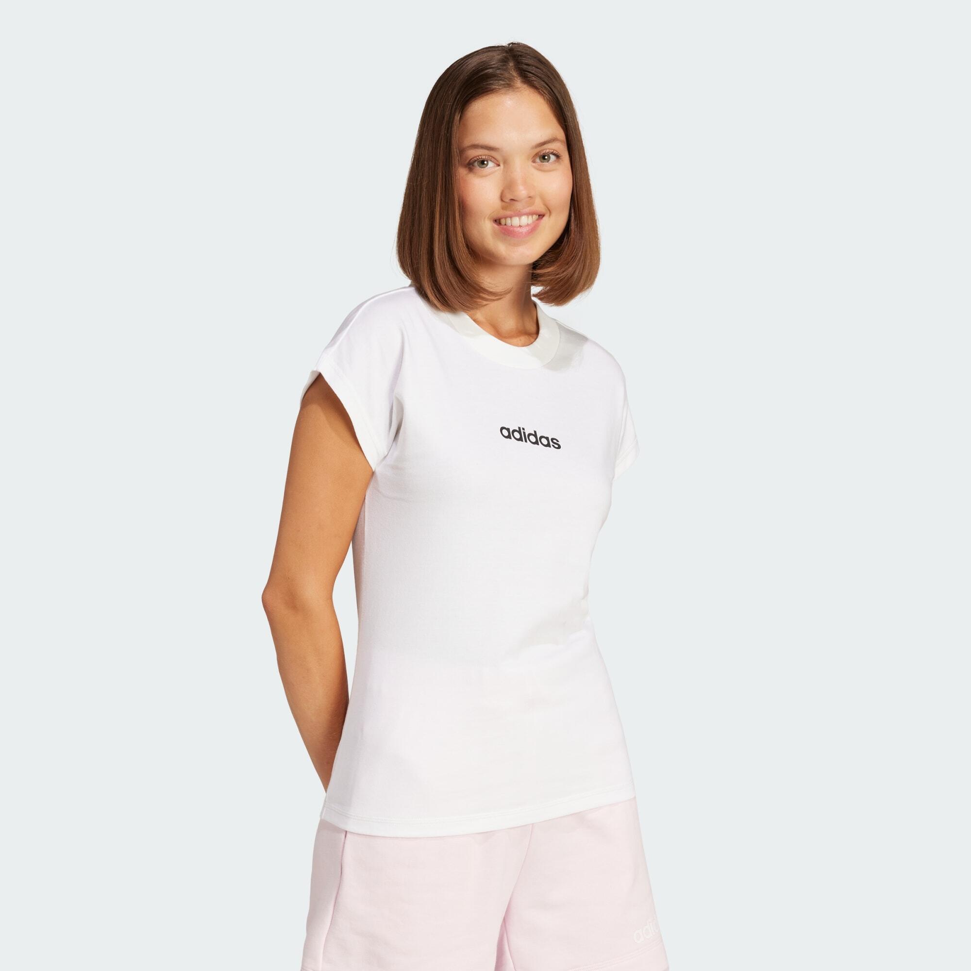 ADIDAS T-shirt Essentials Linear Cotton