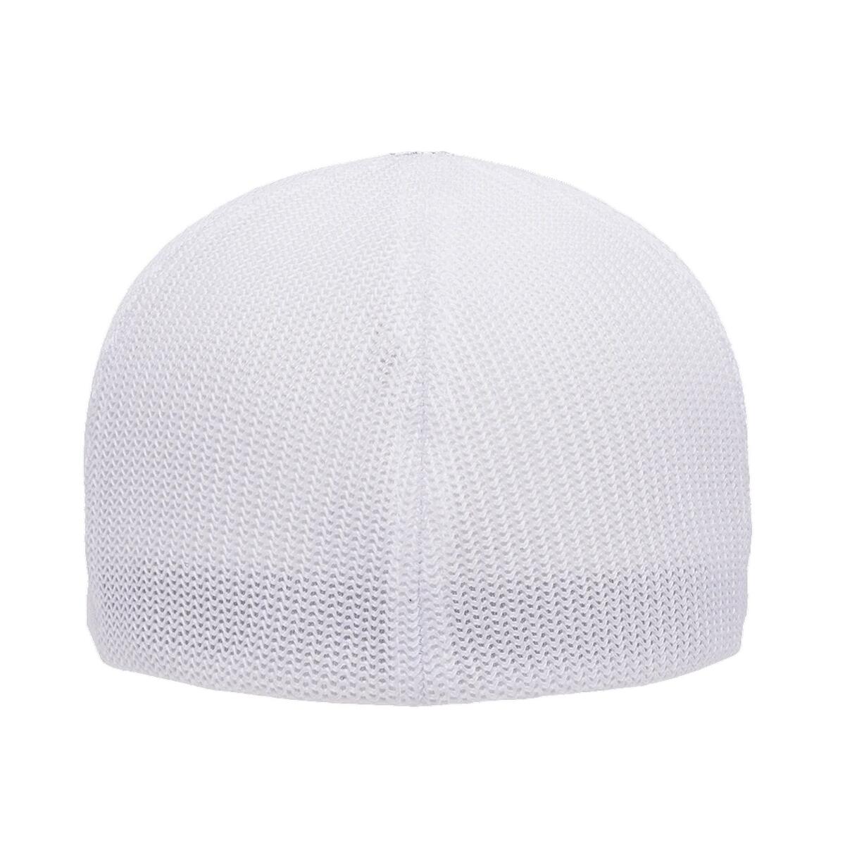 Cappellino Da Camionista Due Toni Flexfit Nero Bianco 2/3