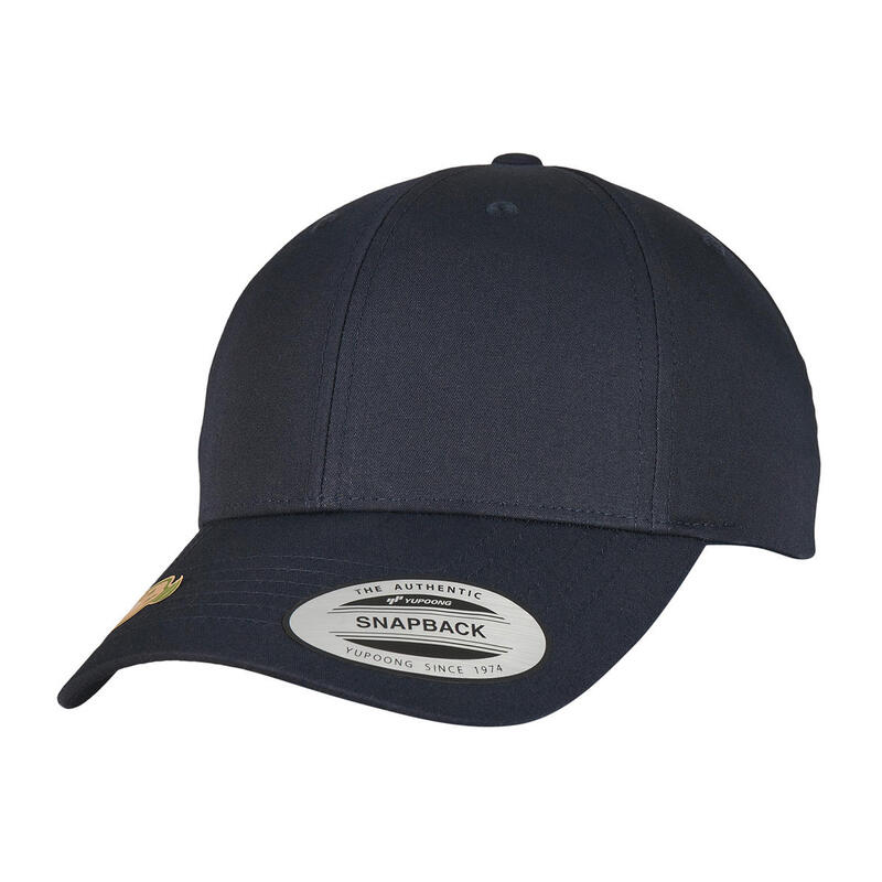 Polyester keperstof Gerecyclede Snapback Cap (Marine)